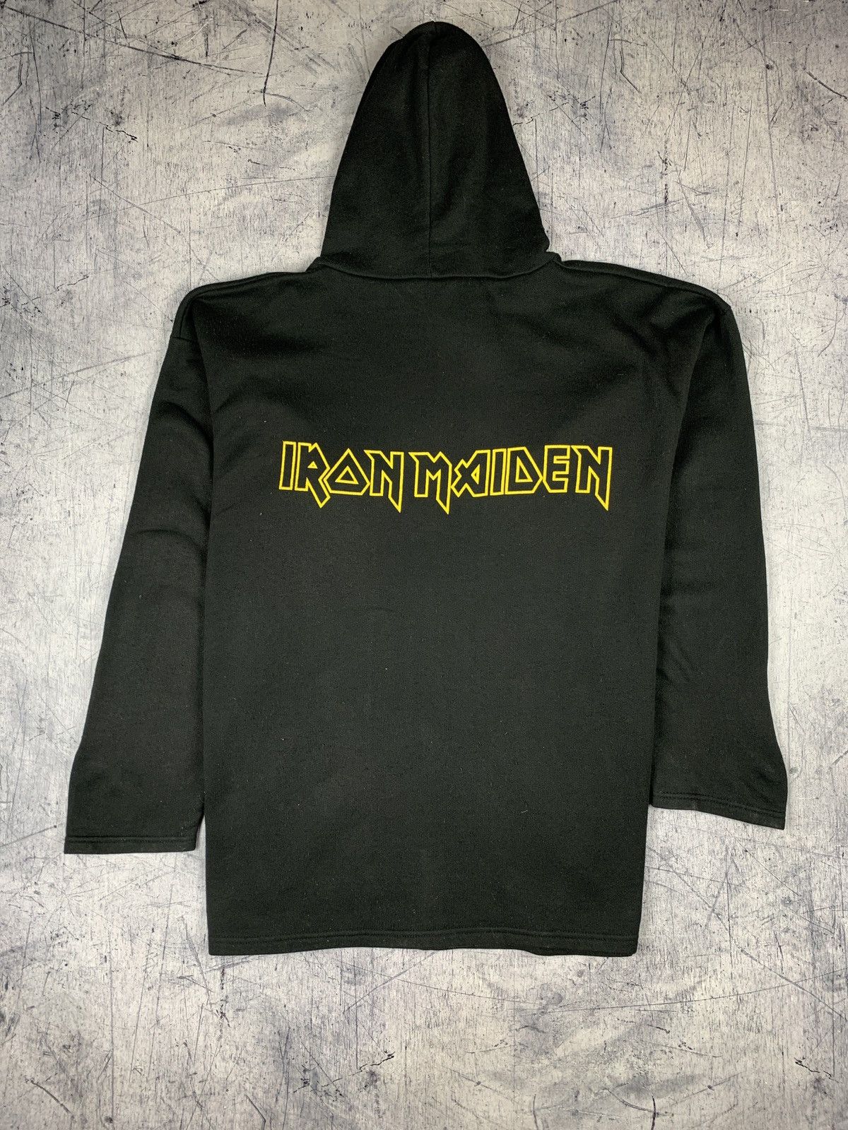 Band Tees Vintage Iron Maiden Rock Band Hoodie Live After Death 1985 Size US XL / EU 56 / 4 - 10 Thumbnail