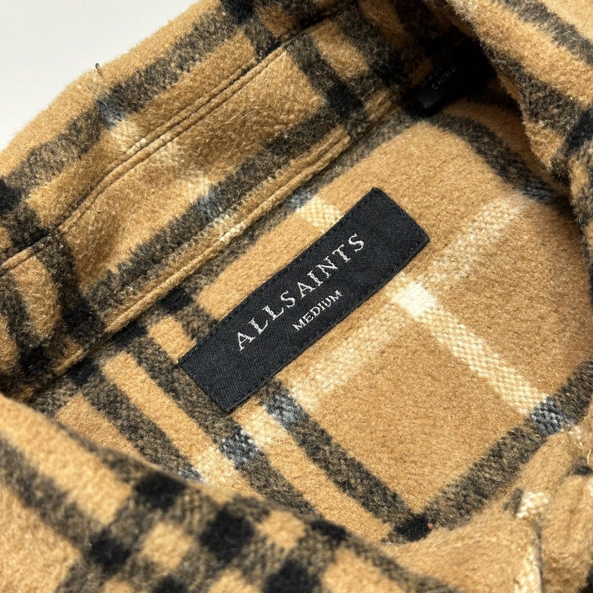 Allsaints Allsaints Berthold heavy checkered OverShirt Size US M / EU 48-50 / 2 - 5 Thumbnail