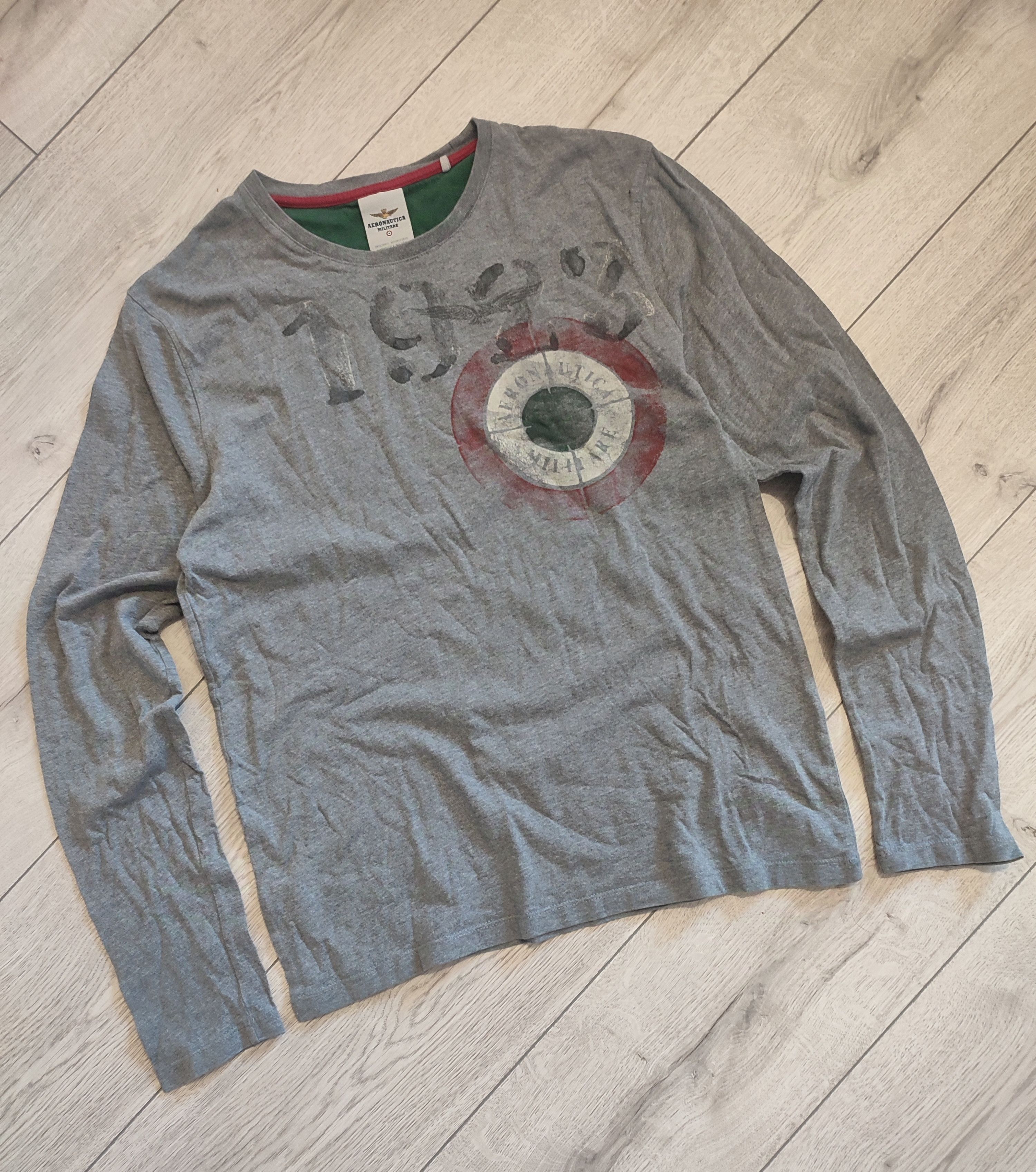 Aeronautica Militare Aeronautica Miletare Italy designer Long sleeve t shirt Size US M / EU 48-50 / 2 - 1 Thumbnail