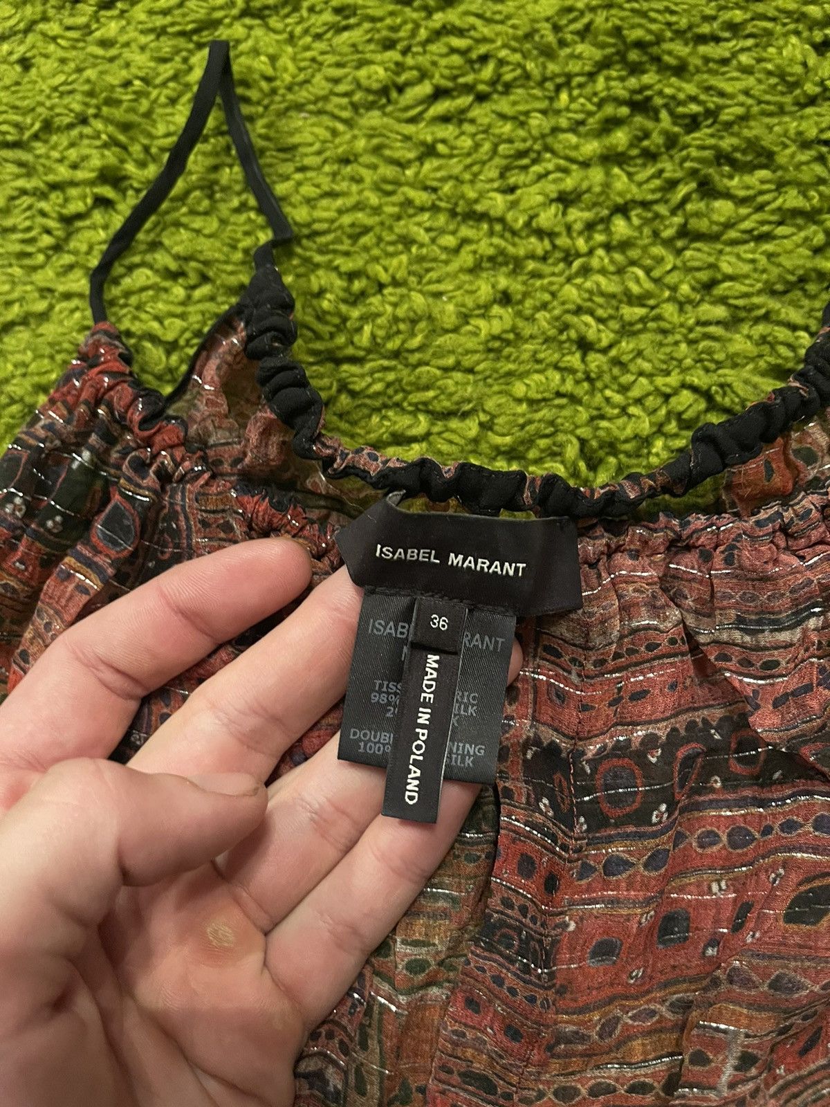 Designer × Isabel Marant × Isabel Marant Etoile Isabel Marant silk tank top Size S / US 4 / IT 40 - 3 Thumbnail