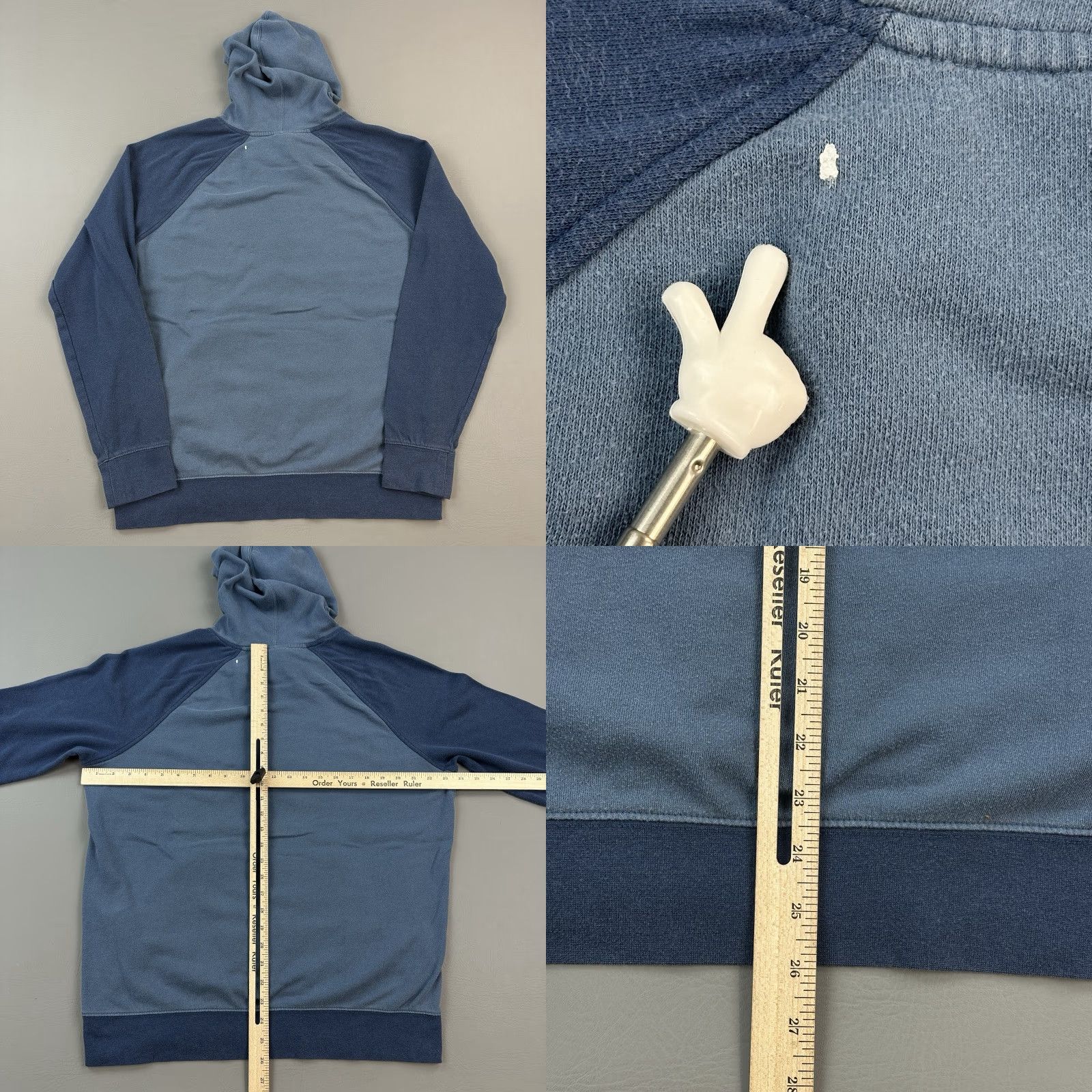 Oakley Oakley Hoodie Mens Large Blue Regular Fit Colorblock Raglan Pullover Outdoor Size US L / EU 52-54 / 3 - 8 Thumbnail