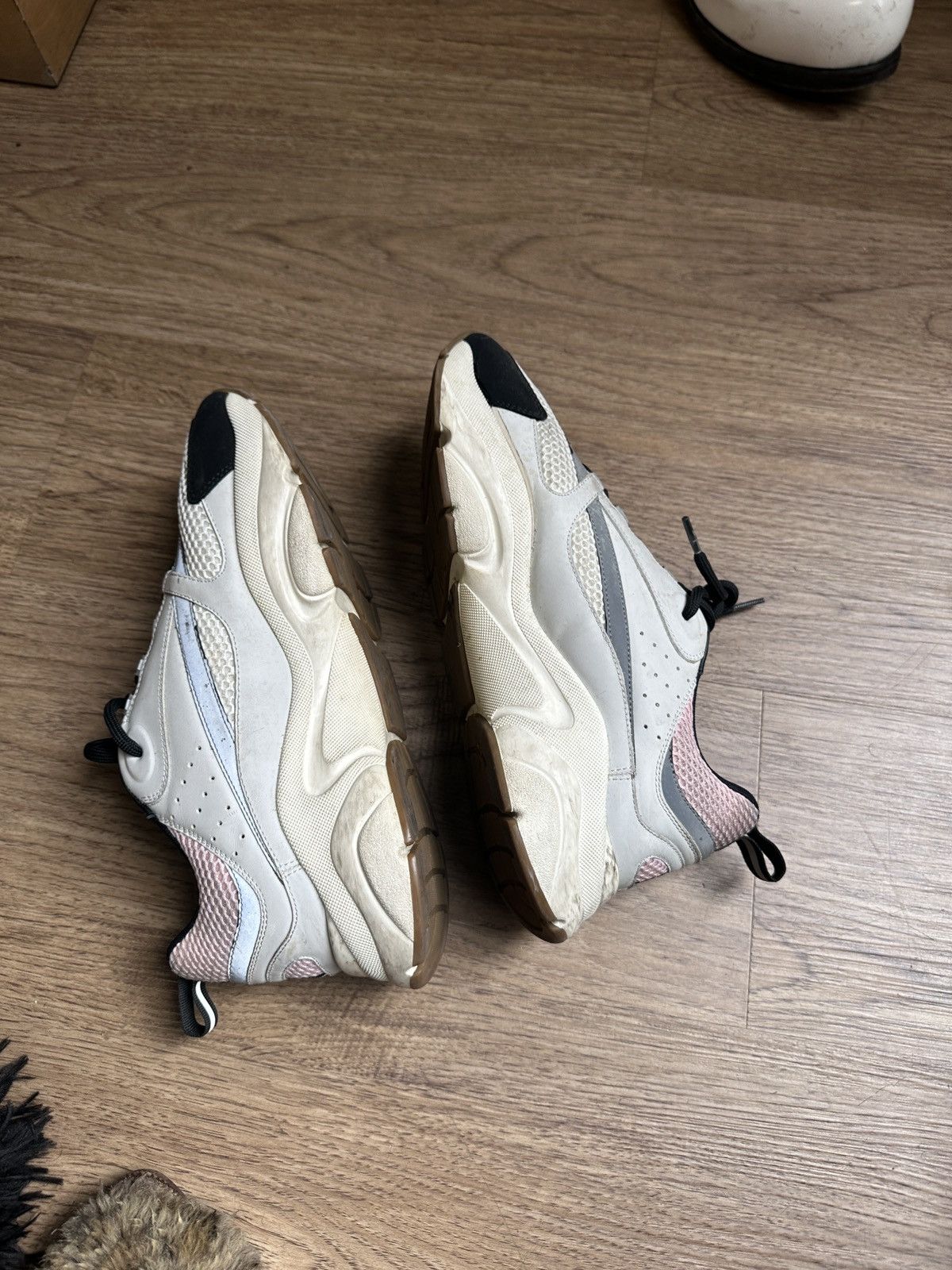 Dior B22 Sneakers Pink and White Size US 10 / EU 43 - 10 Thumbnail
