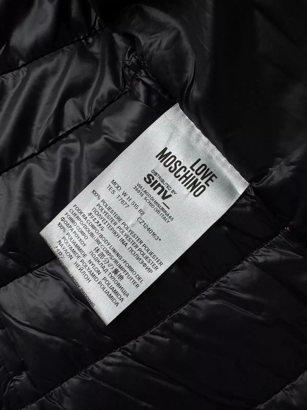 Moschino Love Moschino Down Jacket (V115)(D10) Size M / US 6-8 / IT 42-44 - 8 Thumbnail