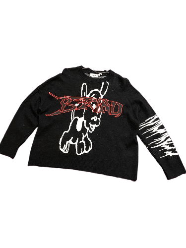 Weekday Vintage Weekday Big Y2K Logo Sweater Size XS Size US XS / EU 42 / 0 - 1 Thumbnail