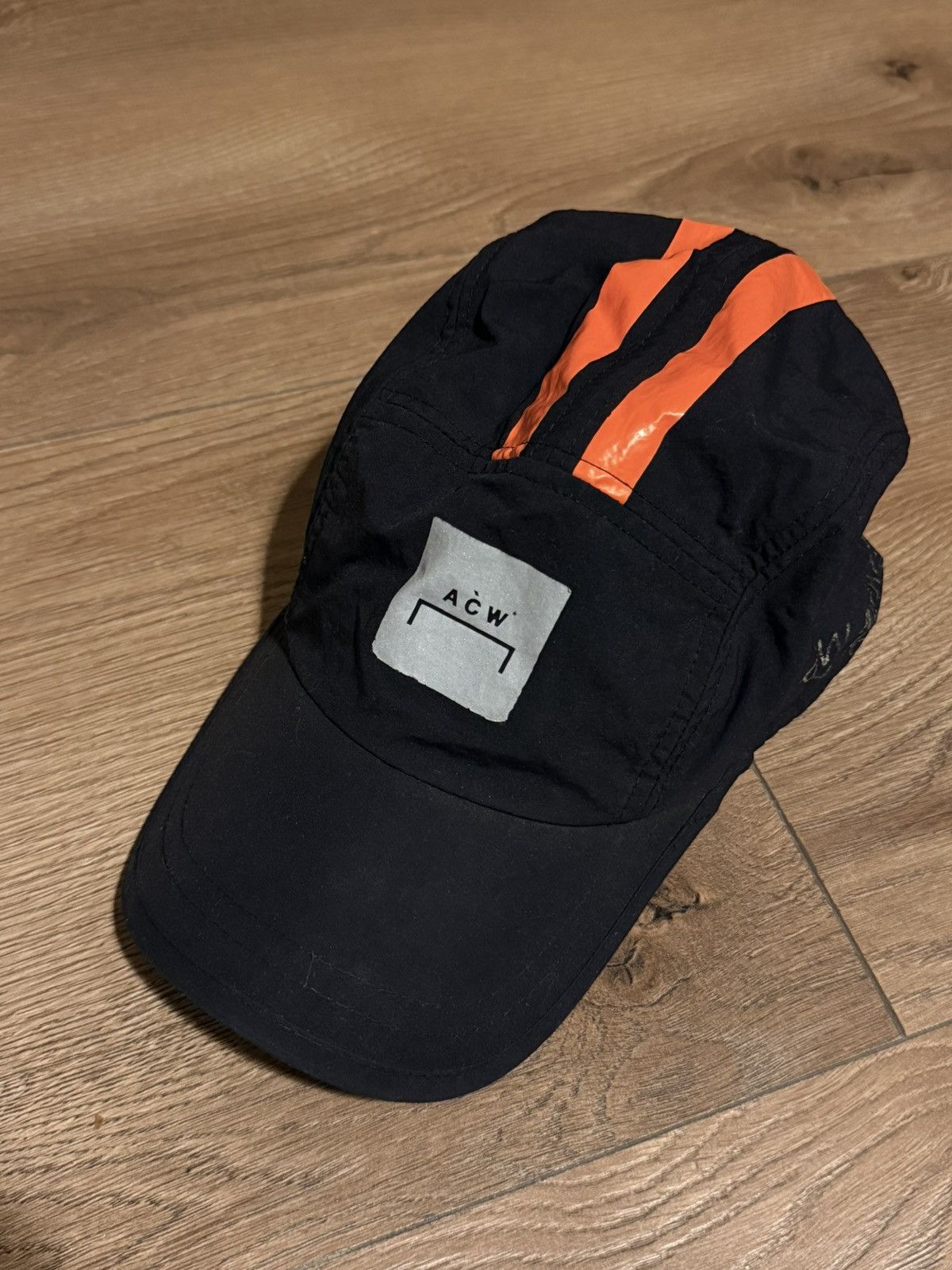 A-COLD-WALL* A-Cold-Wall* ACW Black Orange Reflective 5-Panel Cap Size ONE SIZE - 1 Thumbnail