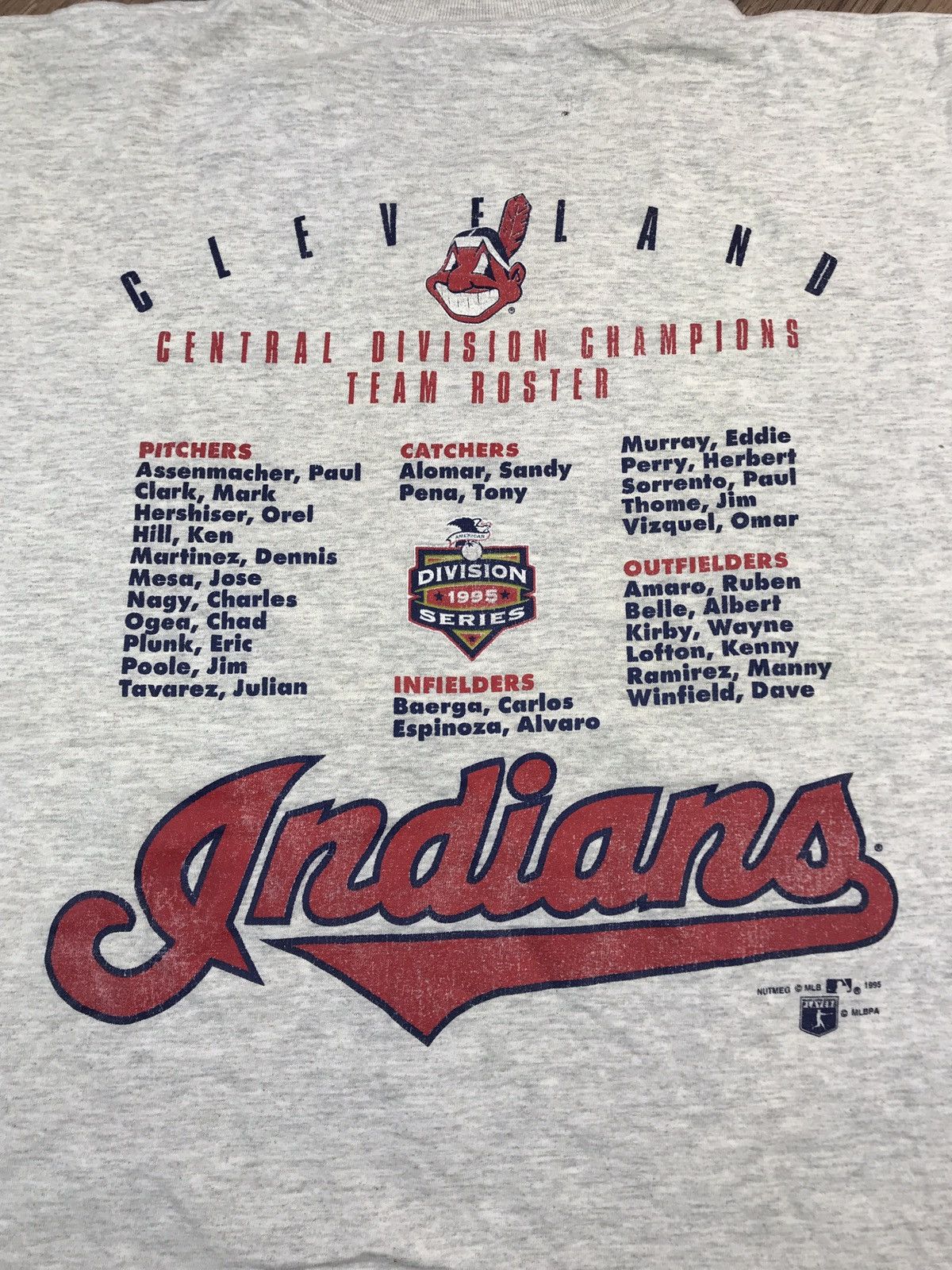 Lee × MLB × Vintage Vintage 1995 AL Division Series Rare T Shirt Size US XXL / EU 58 / 5 - 13 Thumbnail