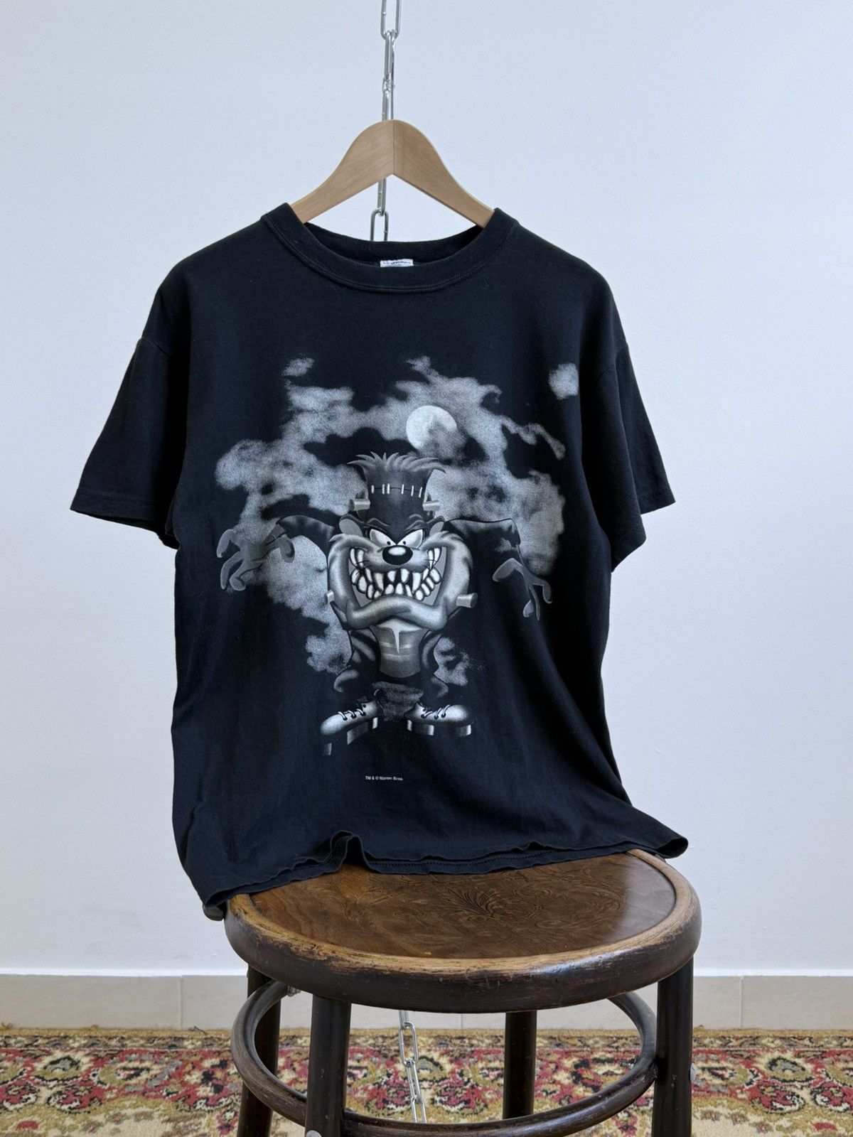 Cartoon Network Vintage 90s Taz Frankenstein Looney Tunes AOP T-Shirt Size US M / EU 48-50 / 2 - 1 Thumbnail