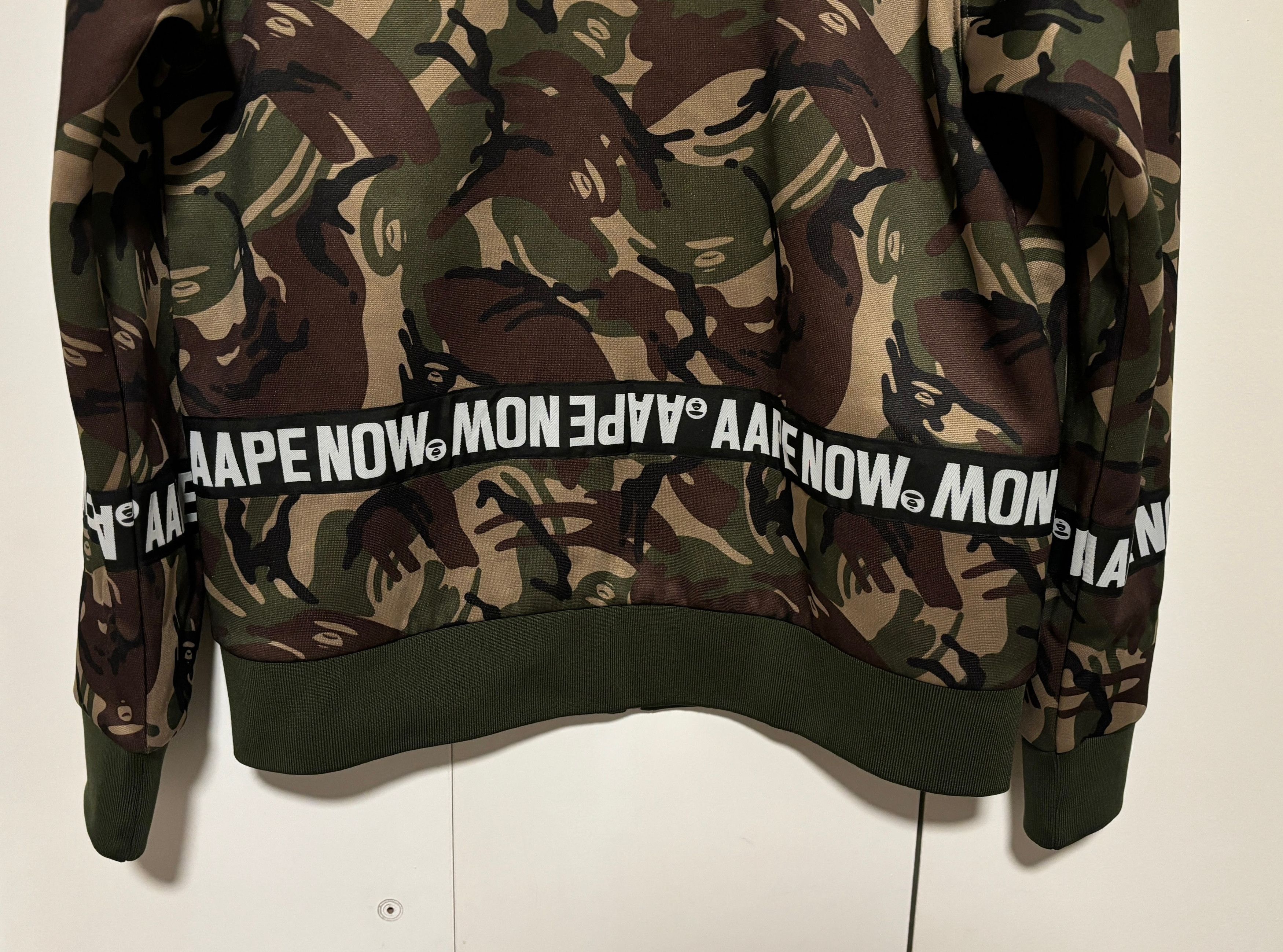 Aape AAPE Now by A Bathing Ape Camo Bomber Jacket - Medium Size US M / EU 48-50 / 2 - 12 Thumbnail