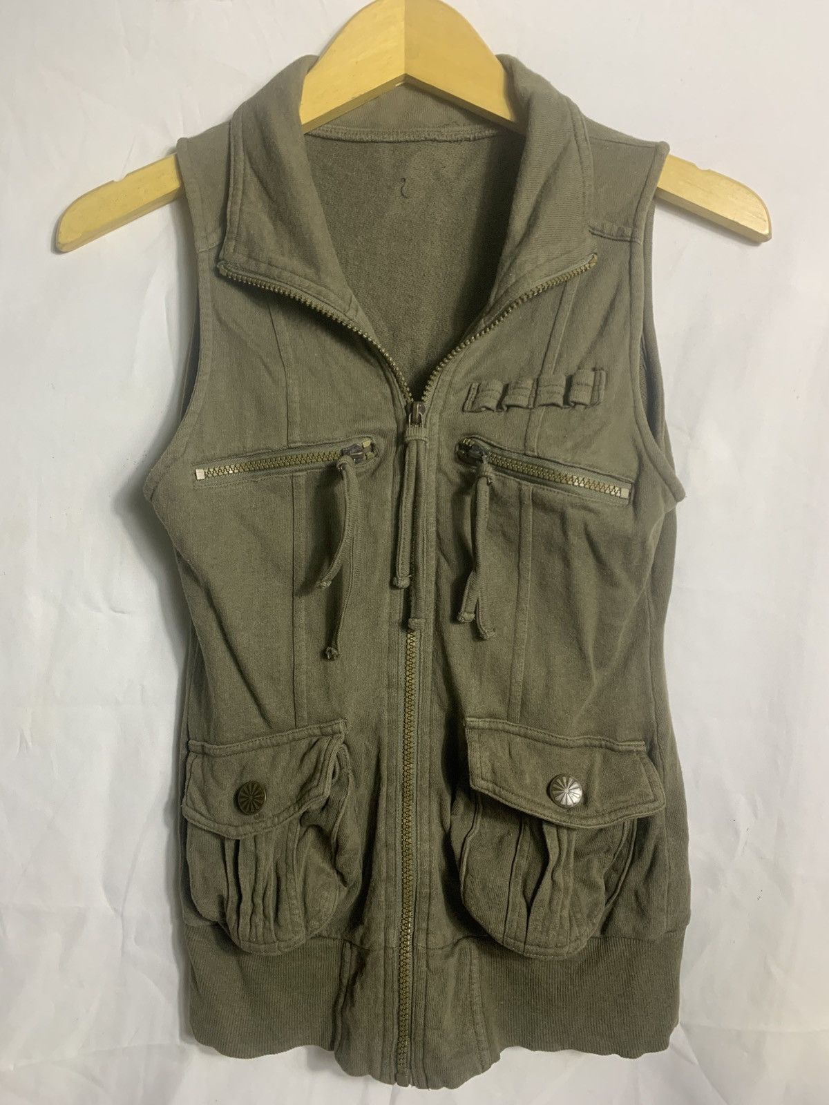 Japanese Brand Japanese Vest Skinylip goa style Size US XS / EU 42 / 0 - 2 Thumbnail