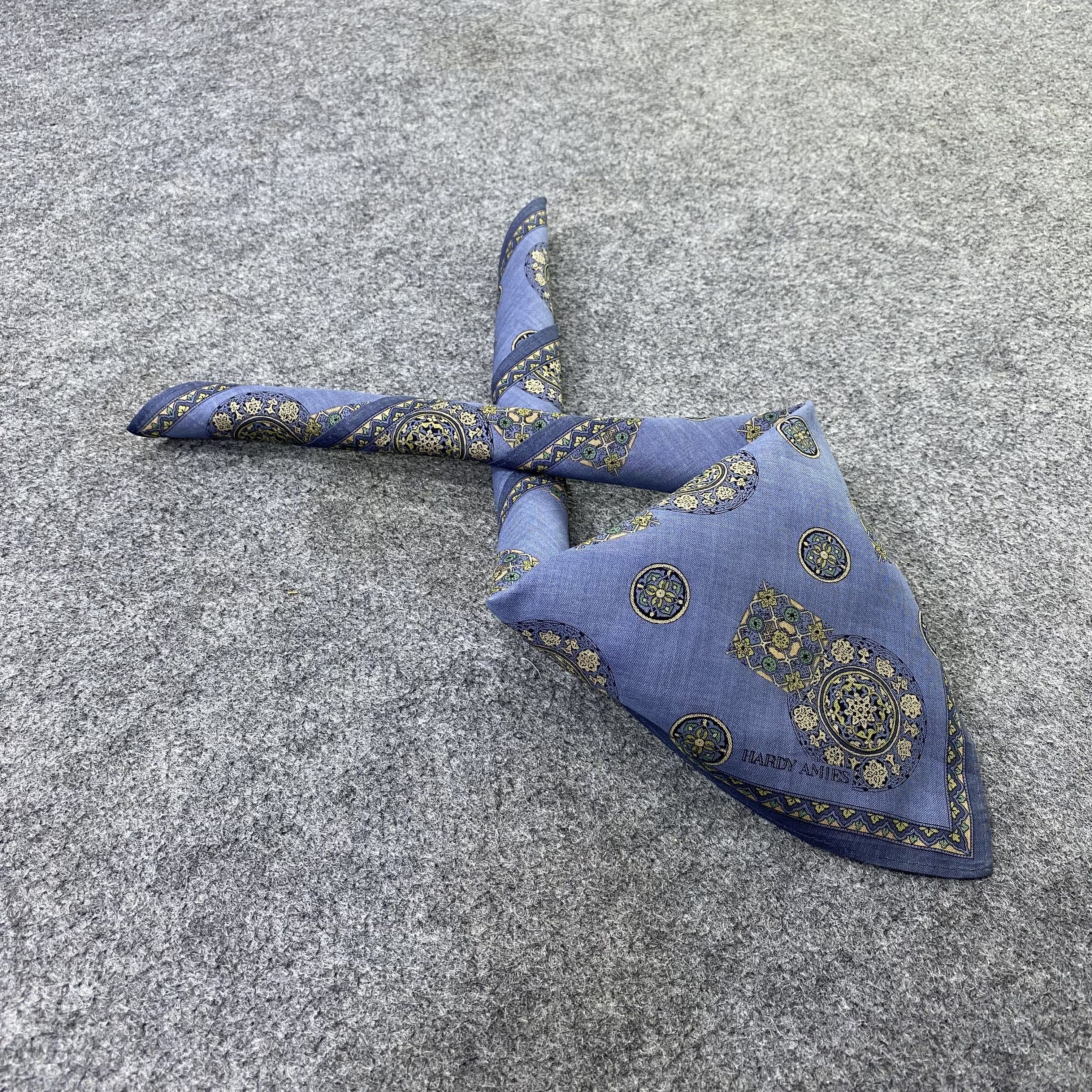 Hardy Amies Hardy Amies Handkerchief / Bandana / Neckerchief-B2195 Size ONE SIZE - 1 Thumbnail