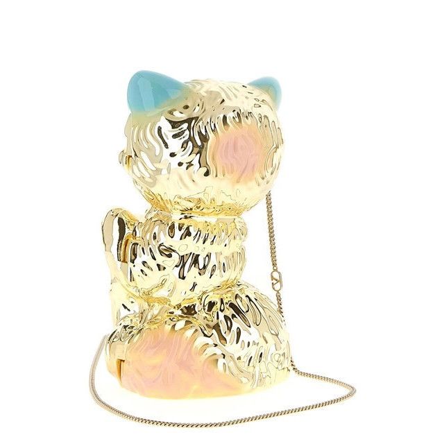 Valentino VALENTINO GARAVANI LeChat de La Maison Multicolor Clutch Bag Size ONE SIZE - 2 Thumbnail