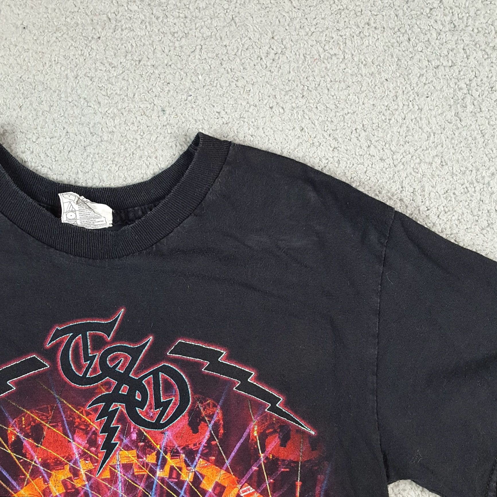 Vintage VINTAGE Trans-Siberian Orchestra T-Shirt Band Shirt XL Black Crew Neck 90s Rock Mens T Shirt Size US XL / EU 56 / 4 - 5 Thumbnail
