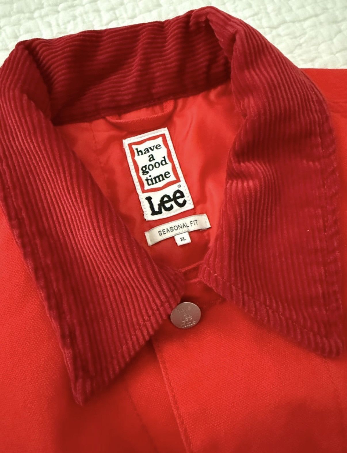 Have A Good Time HAVE A GOOD TIME X LEE - CANVAS JACKET Size US XL / EU 56 / 4 - 4 Thumbnail