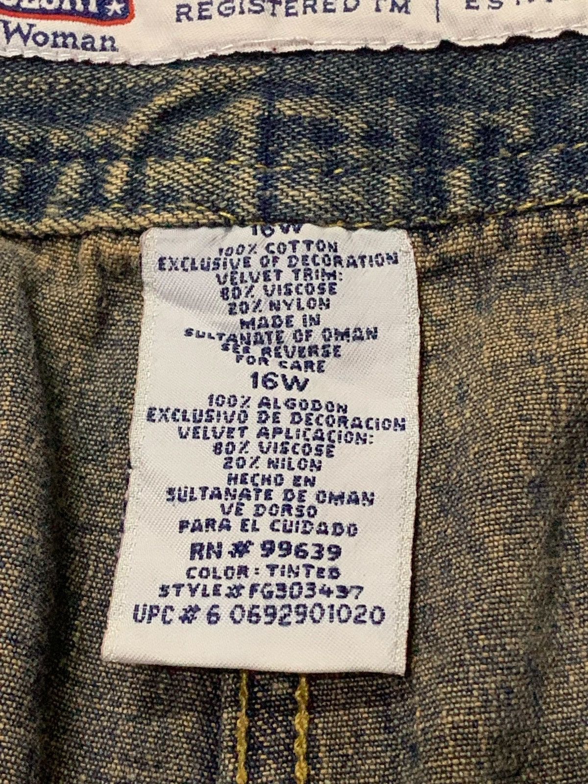 Faded Glory Faded Glory Up cycle Flared Hybrid Jeans Size US 34 / EU 50 - 14 Thumbnail