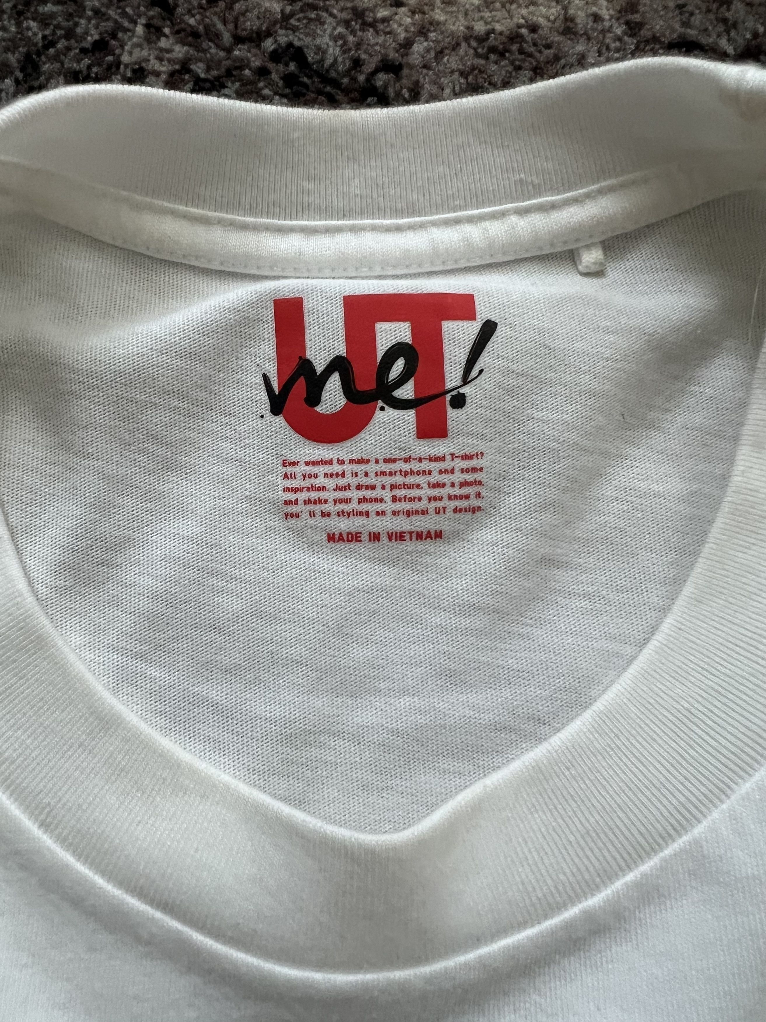 Uniqlo Uniqlo UT NYC Exclusive "Apple Man Pizza" Tee in White Size US M / EU 48-50 / 2 - 2 Thumbnail
