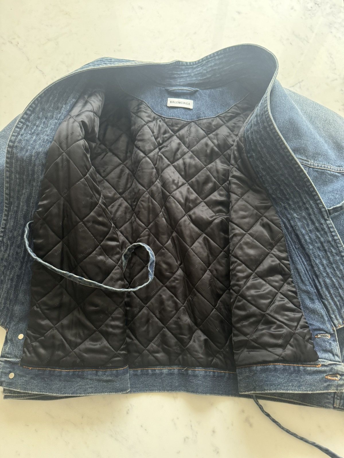 Balenciaga Balenciaga Quilted Padded Puffer Oversized Kimono Jacket Size US S / EU 44-46 / 1 - 6 Thumbnail