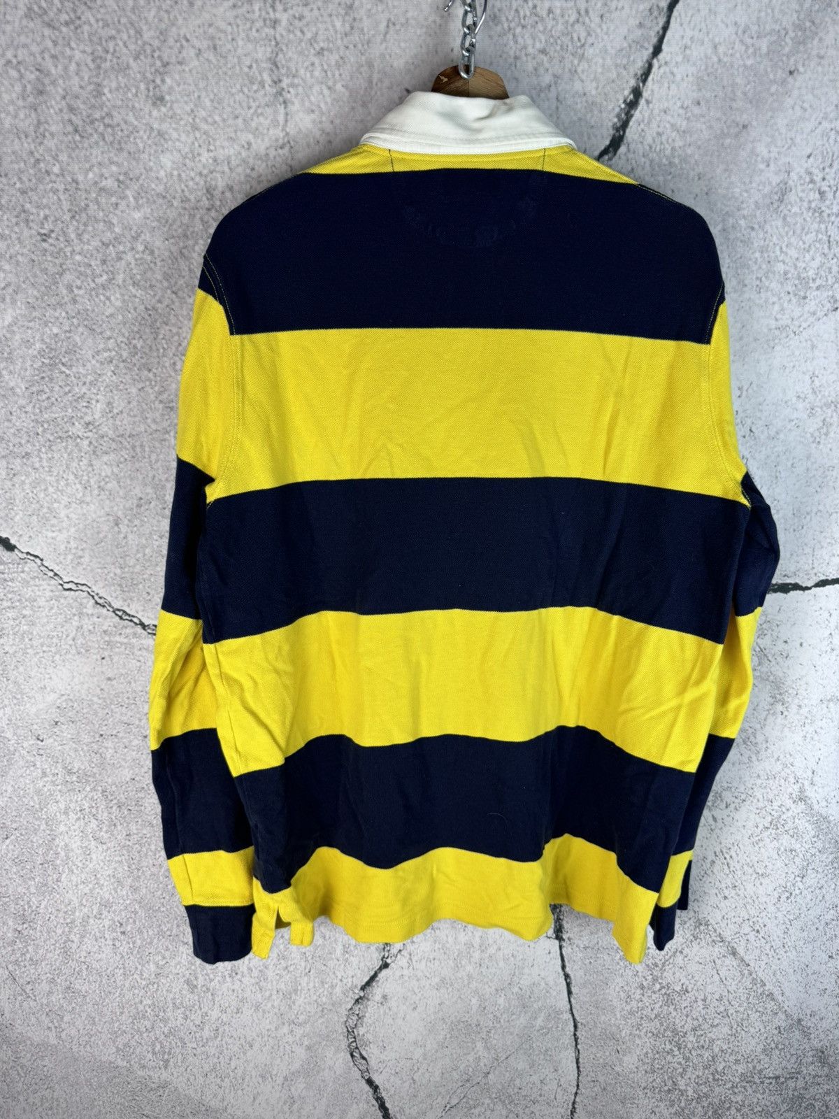 Polo Ralph Lauren Polo Ralph Lauren Rugby Polo Longsleeve Big Spellout y2k Size US L / EU 52-54 / 3 - 2 Thumbnail
