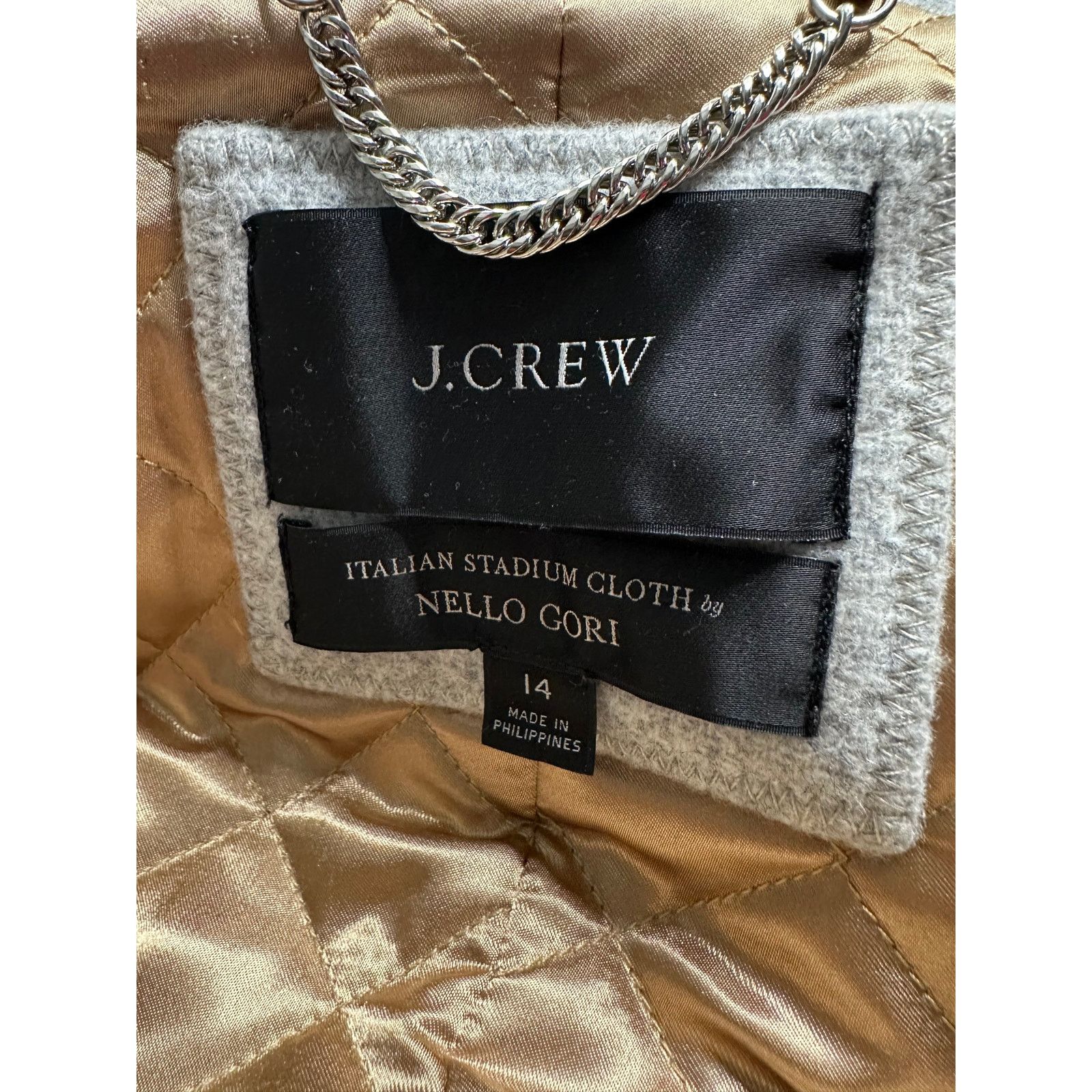 J.Crew J. Crew Petite Summit Parka in Italian Stadium-Cloth Wool Size XL / US 12-14 / IT 48-50 - 7 Thumbnail