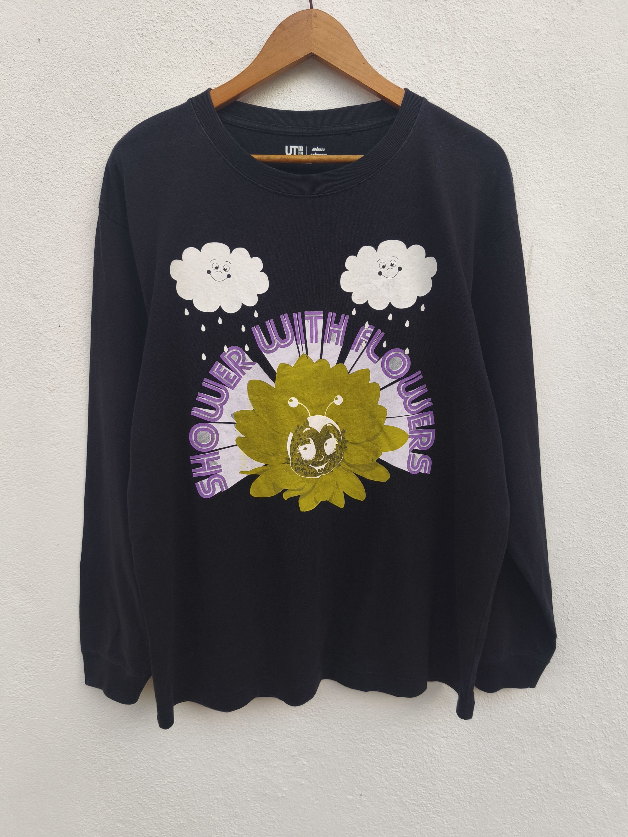 Japanese Brand 🔥 Alex Alson X Uniqlo t shirt long sleeve Size US L / EU 52-54 / 3 - 2 Thumbnail