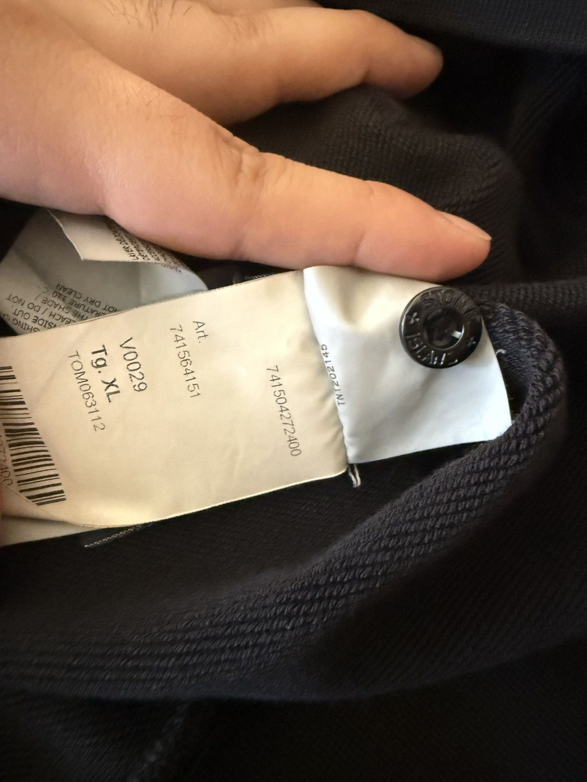 Stone Island Stone Island Hoodie - Black Size US XL / EU 56 / 4 - 8 Thumbnail