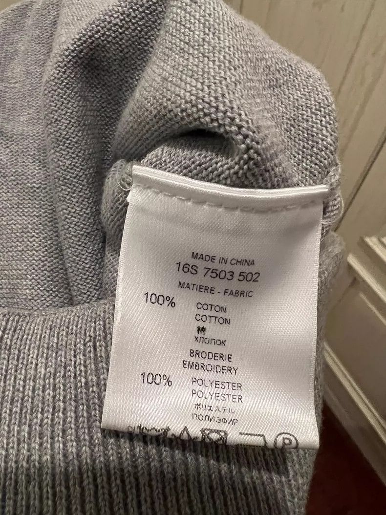 Givenchy Givenchy Grey Star Knit Sweater Size US M / EU 48-50 / 2 - 8 Thumbnail