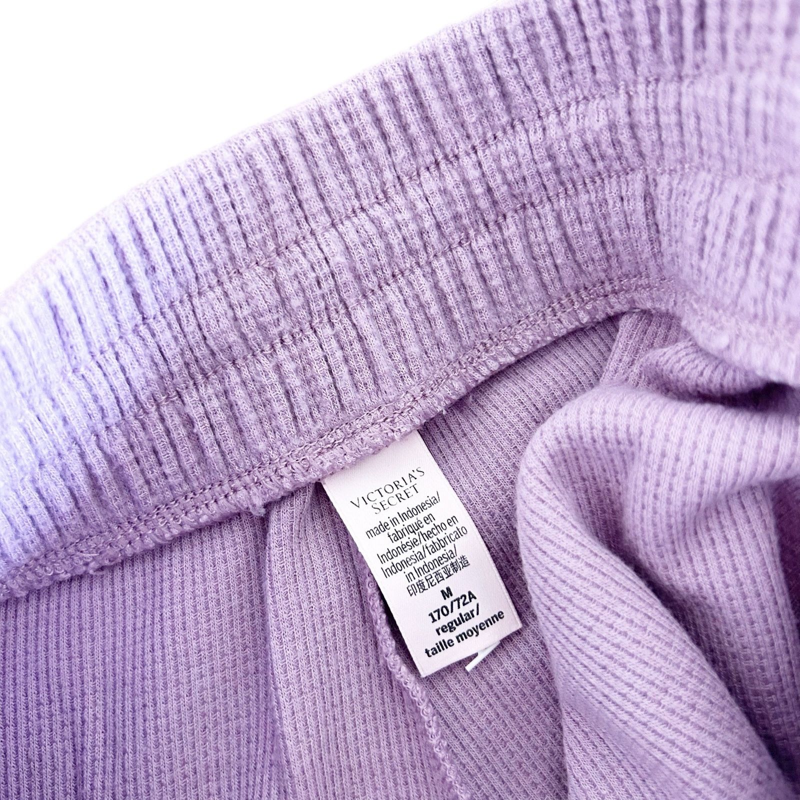 Victoria's Secret Victorias Secret Purple Thermal Joggers Sweatpants Sz M Size 30" / US 8 / IT 44 - 2 Thumbnail