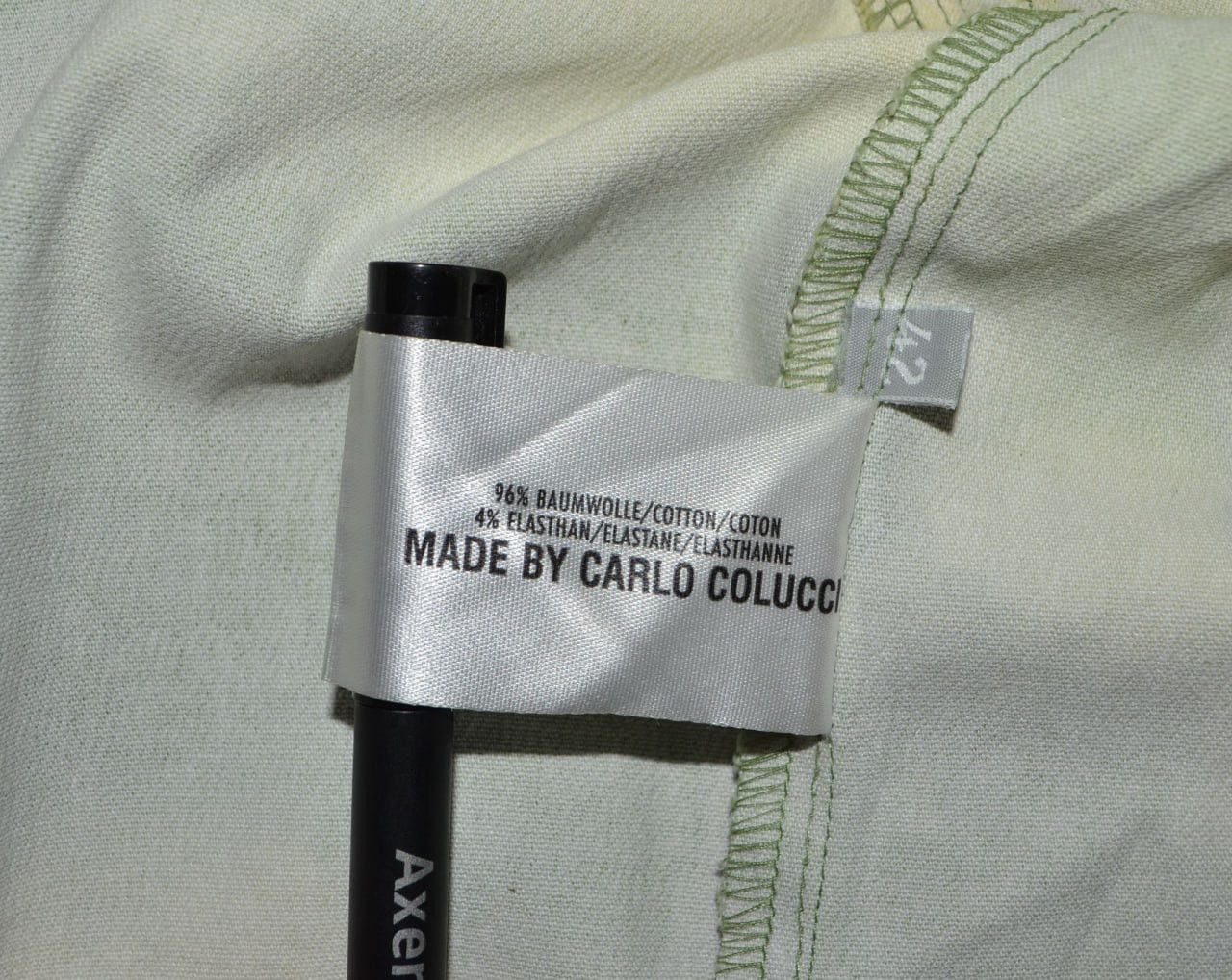 Carlo Colucci Carlo Colucci Jacket Size 42 Green Yellow Leaf Print Cotton Size M / US 6-8 / IT 42-44 - 11 Thumbnail