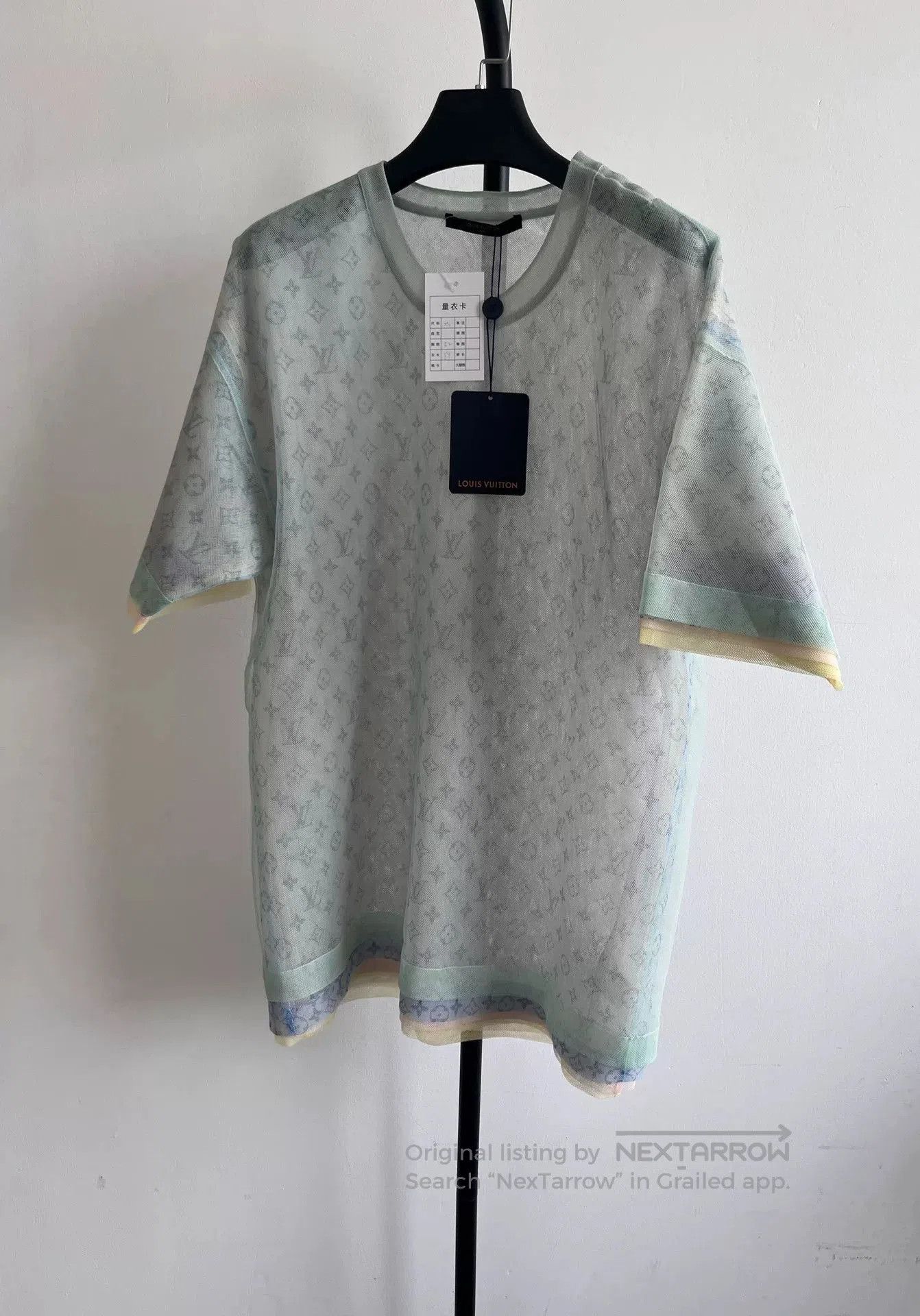 Louis Vuitton Louis Vuitton Silk Organza Crew Neck T-Shirt. Size US XS / EU 42 / 0 - 1 Thumbnail
