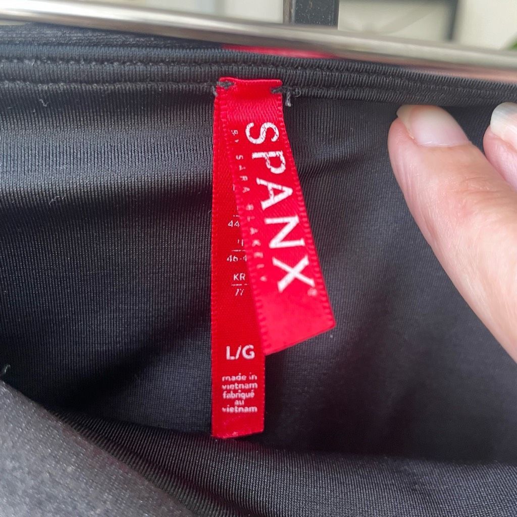 Spanx Spanx Faux Leather Leggings Black $98 L Size 31" - 5 Thumbnail