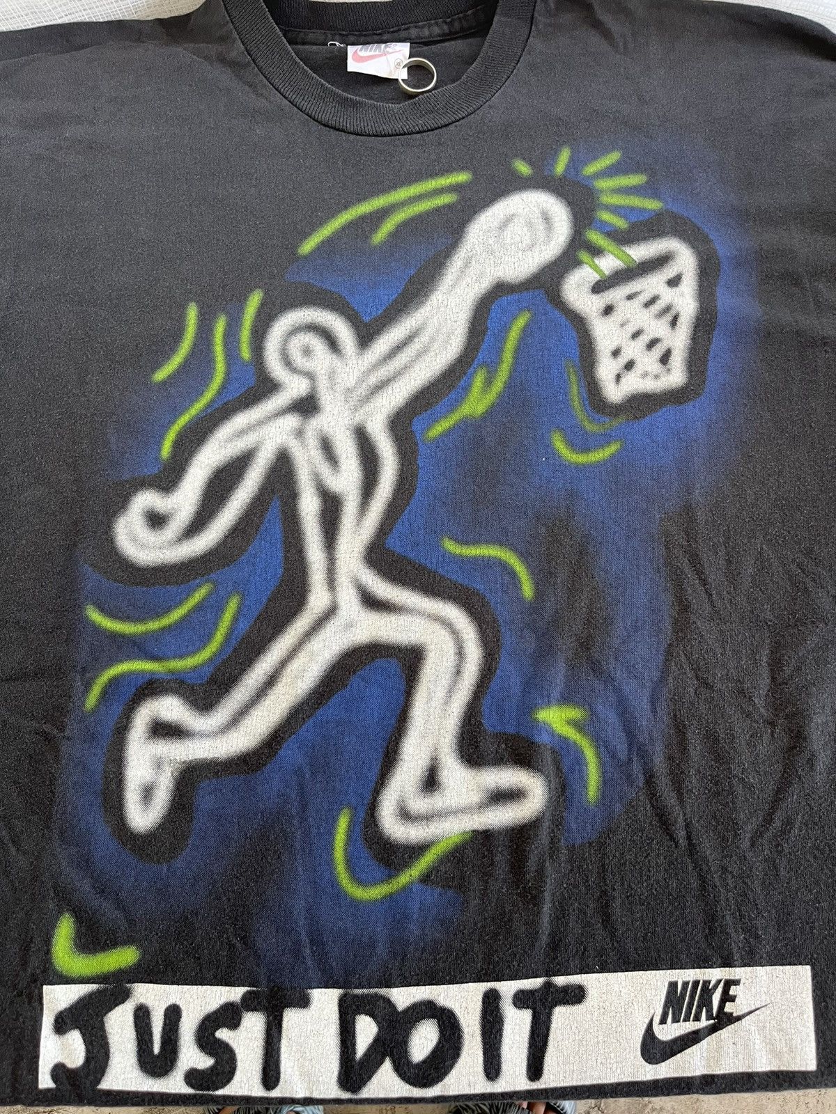 Nike × Vintage Vintage NIKE JUST DO IT 90’s T-shirt Size US XL / EU 56 / 4 - 5 Thumbnail