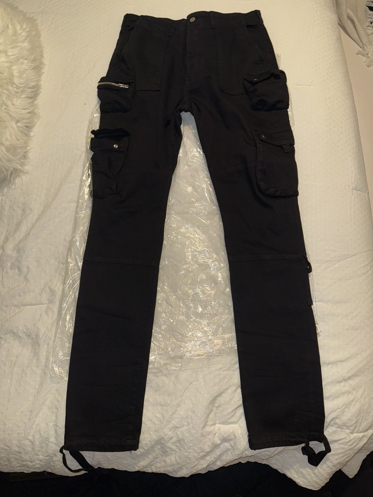 Amiri Amiri Tactical Cargo Pants in Black Size US 36 / EU 52 - 4 Thumbnail
