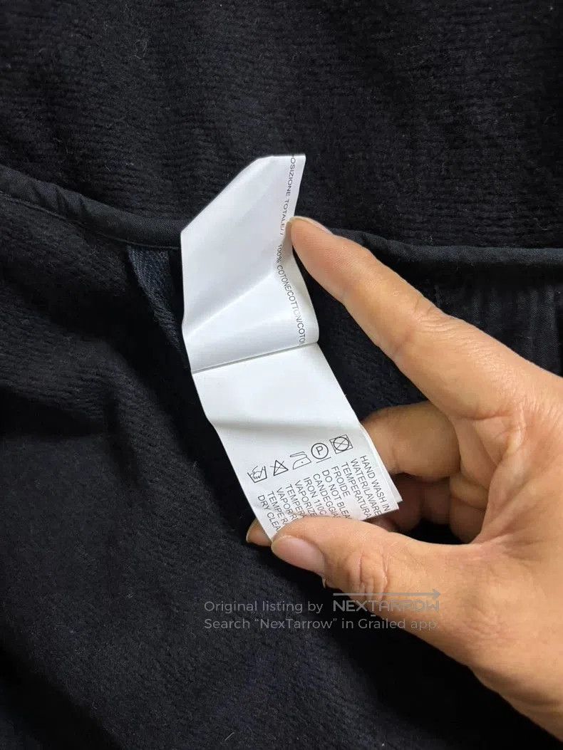 Rick Owens Rick Owens Cotton velvet hooded long coat. Size US M / EU 48-50 / 2 - 5 Thumbnail