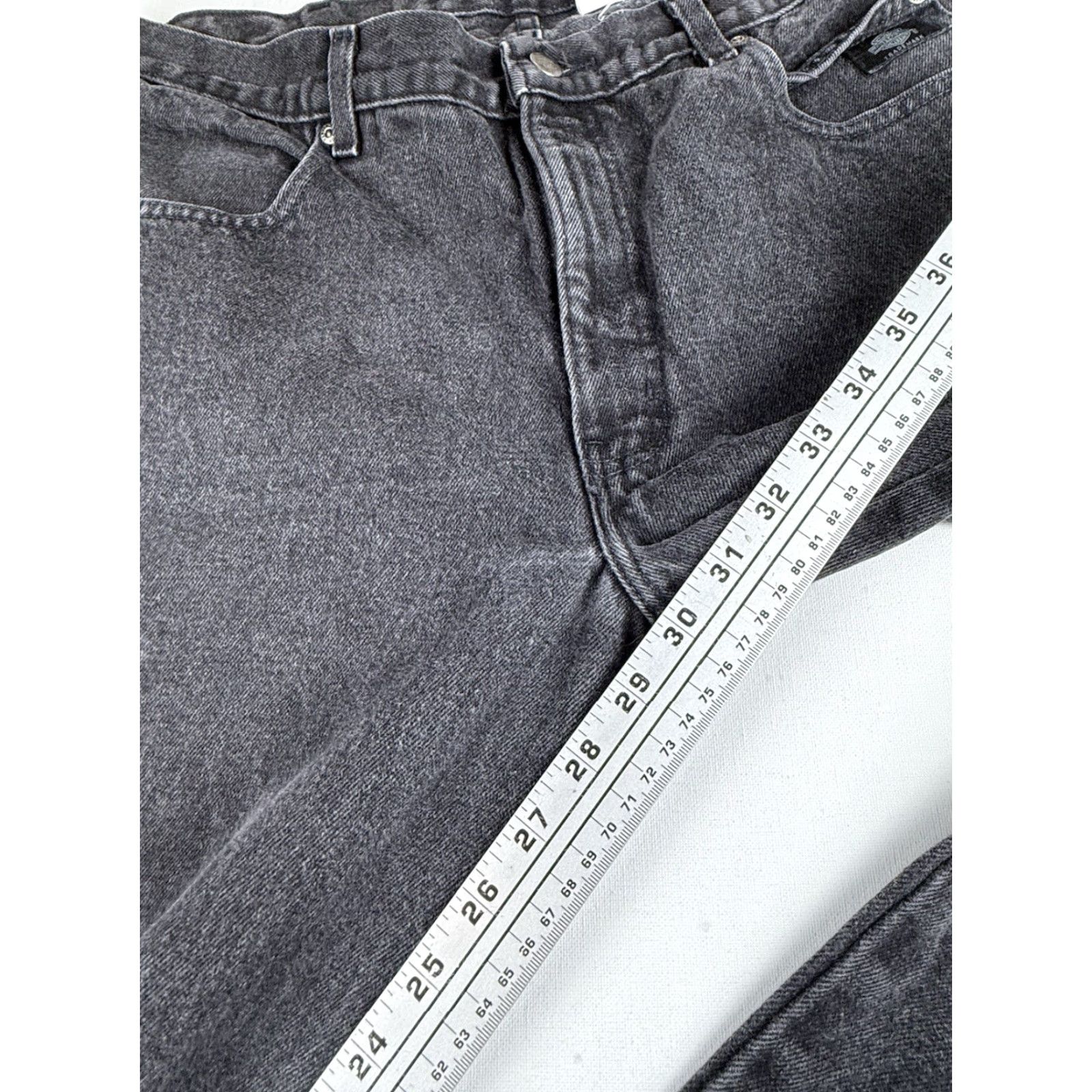 Harley Davidson Harley-Davidson Jeans Men Black 36 Regular 30 Inseam Biker Grunge Motorcycle Punk Rock Vintage Straight Jeans Mens Size US 36 / EU 52 - 8 Thumbnail