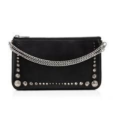 Christian Louboutin o1s1wg111124 Size: OS/ Loubila Pouch in Black Size ONE SIZE - 1 Preview