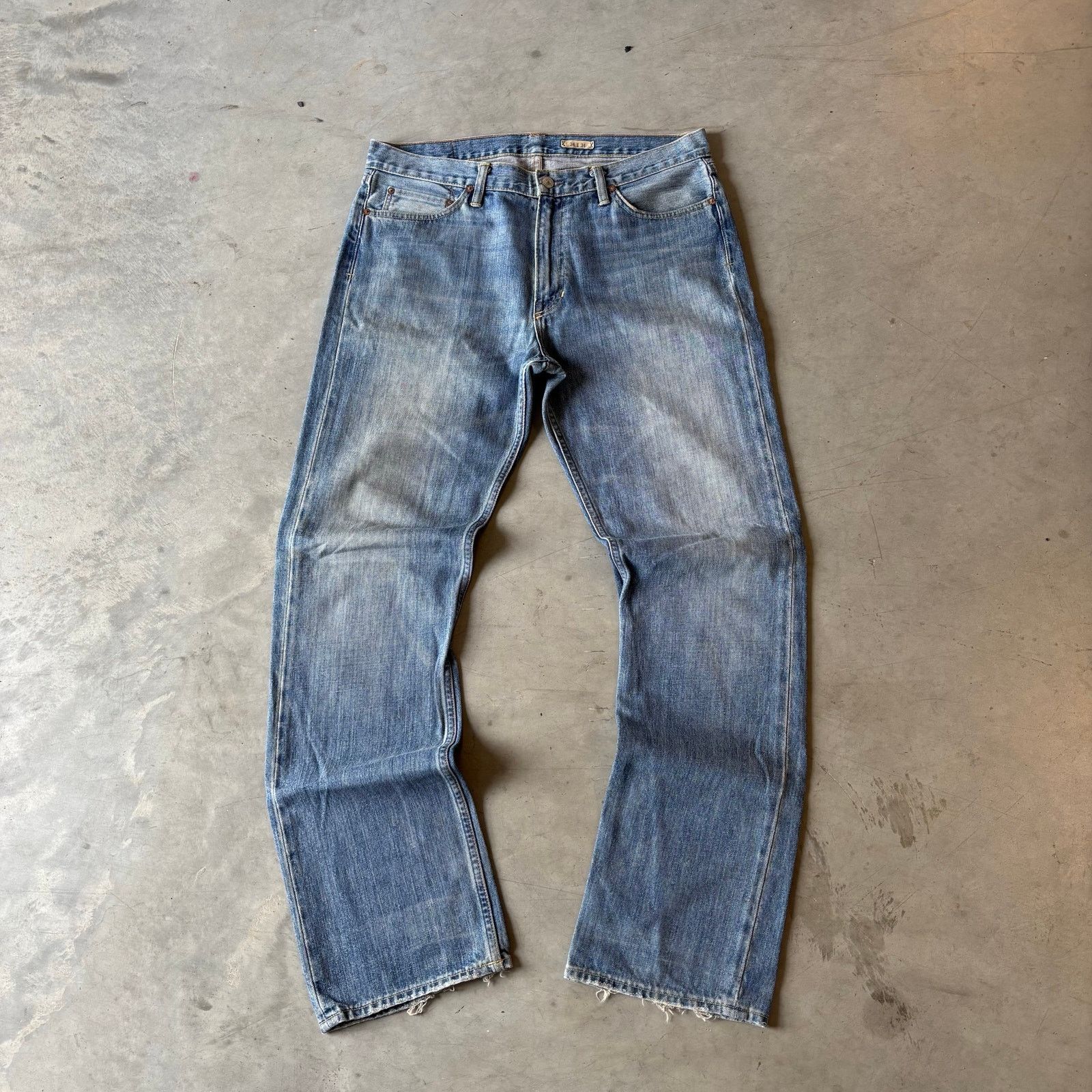 Polo Ralph Lauren Vintage Polo Ralph Lauren Faded Baggy Jeans Size US 34 / EU 50 - 1 Thumbnail