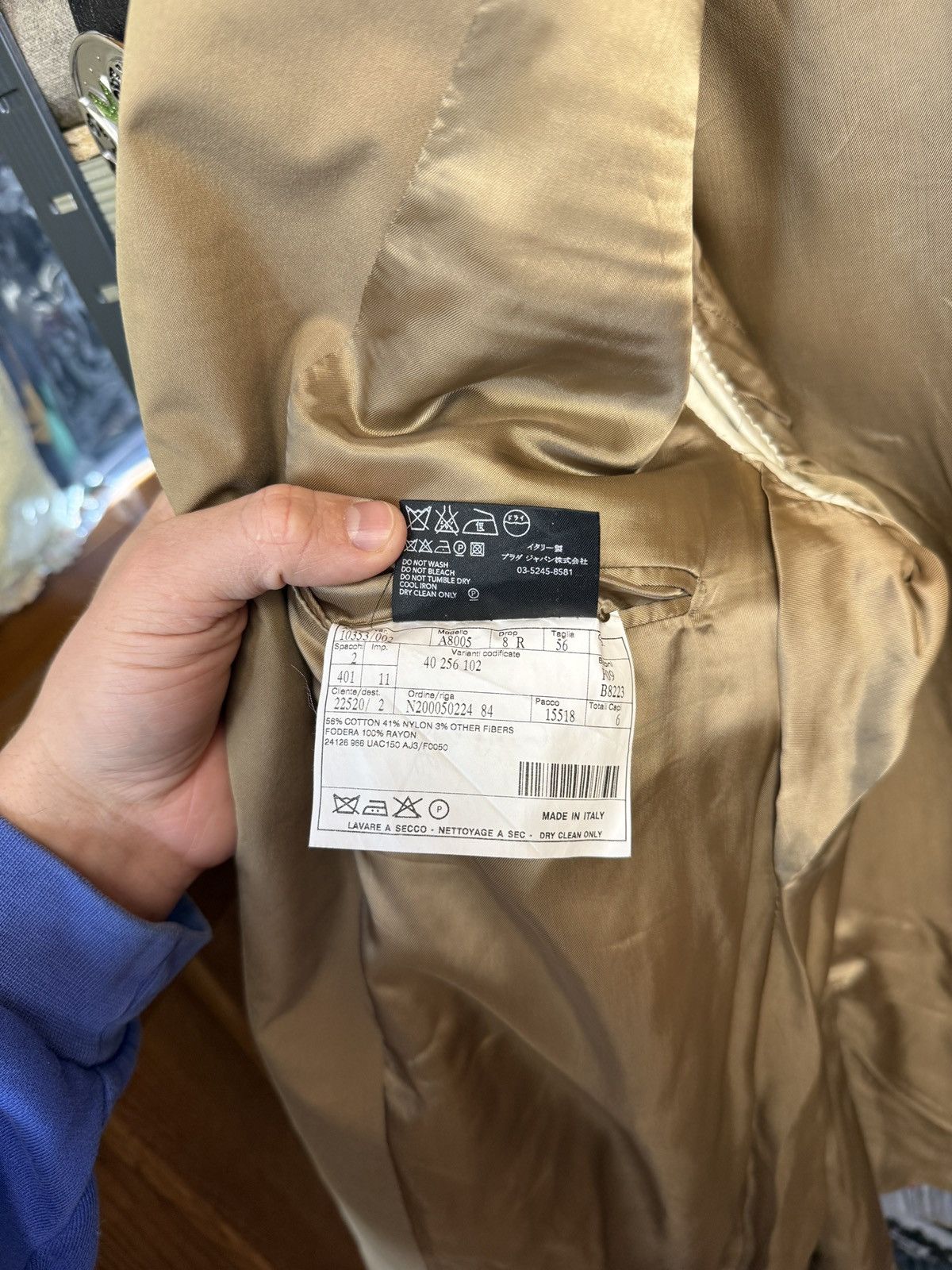 Prada PRADA Blazer Jacket Size US XL / EU 56 / 4 - 11 Thumbnail