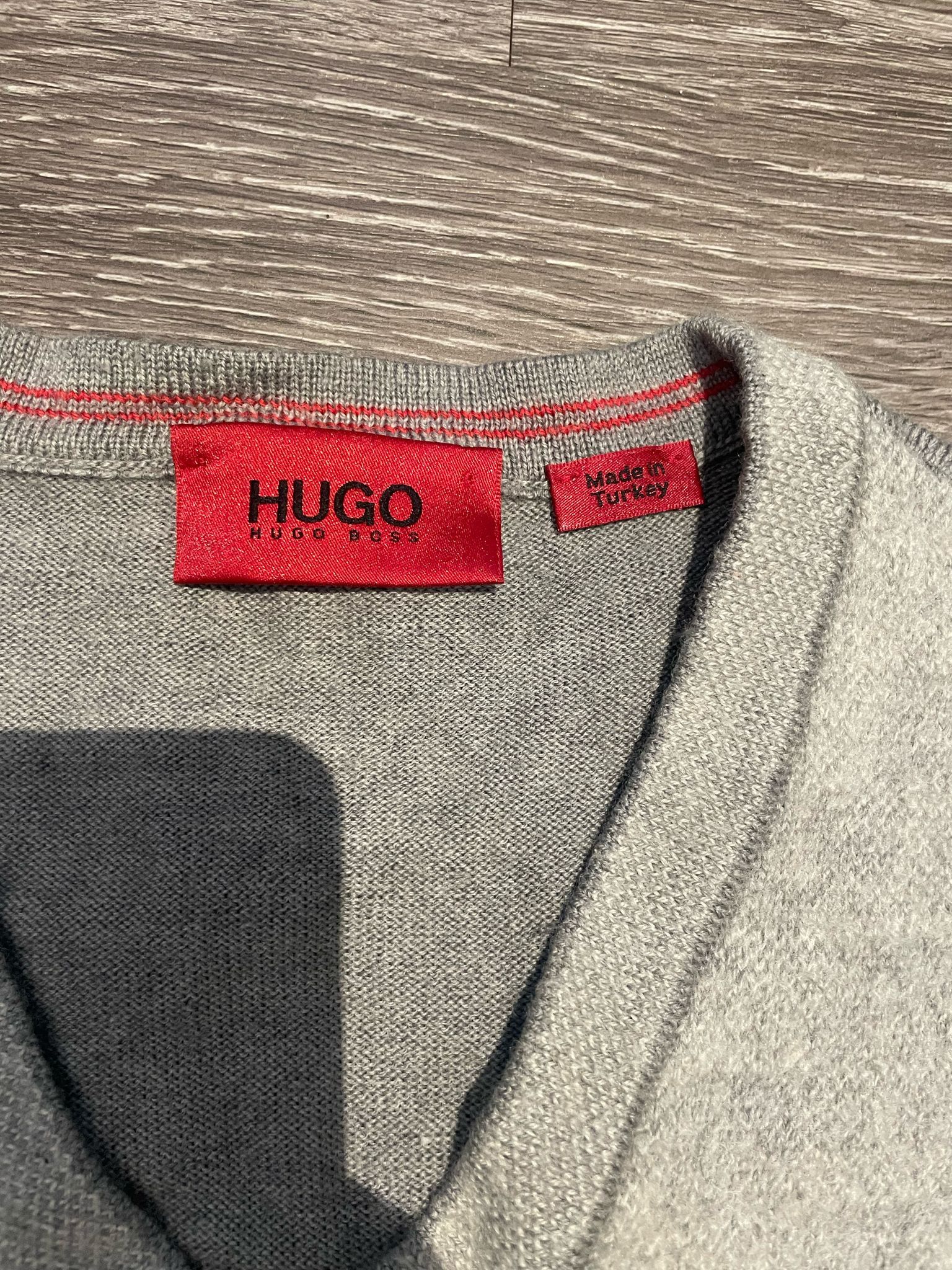Hugo Boss Hugo Boss Grey Sweater - Size S Size US S / EU 44-46 / 1 - 3 Thumbnail