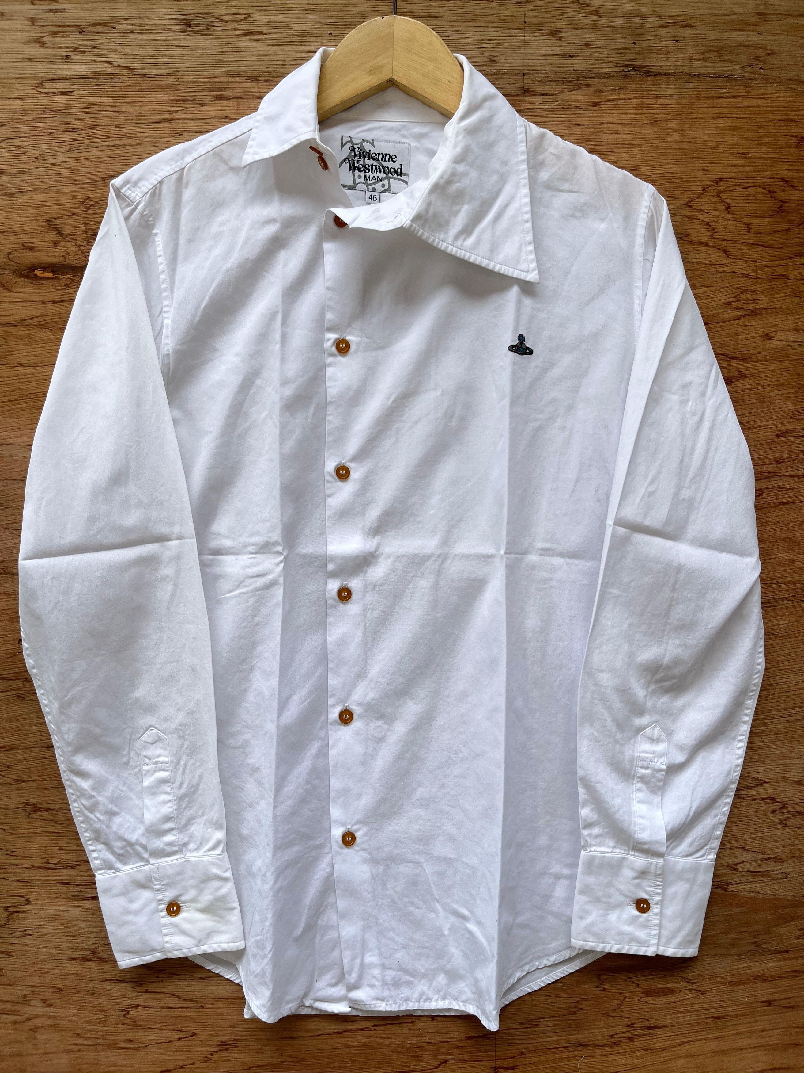 Vivienne Westwood Vivienne Westwood Asymmetrical Button Ups Shirt Size US M / EU 48-50 / 2 - 2 Thumbnail