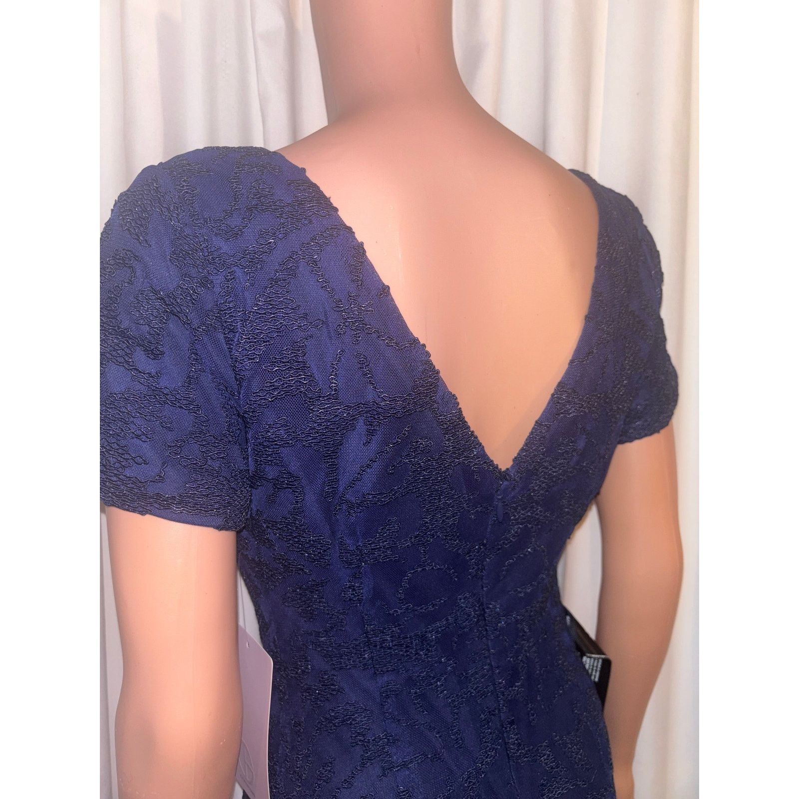 The Unbranded Brand JS Collections Embroidered Cord Lace Dress Size Small Size S / US 4 / IT 40 - 6 Thumbnail