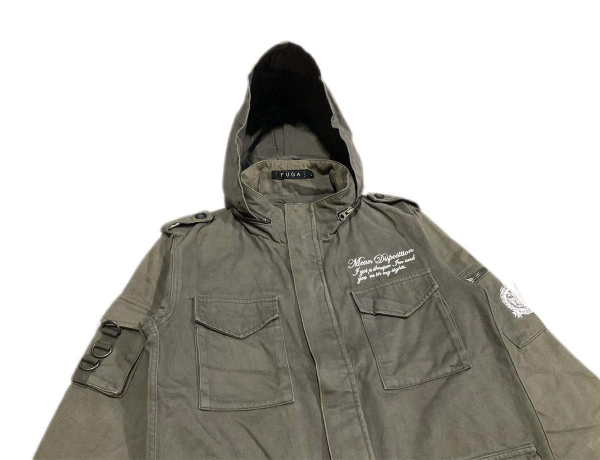 GOSTAR DE FUGA 🔥Sick Y2K Fuga Poem Jacket Hooded Goth Punk Size US M / EU 48-50 / 2 - 5 Thumbnail