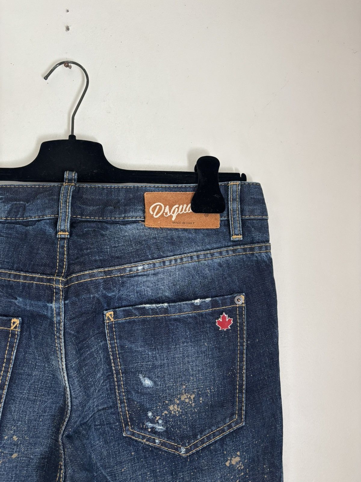 Dsquared2 Dsquared2 SS12 Mud Splash Skinny jeans Size US 32 / EU 48 - 4 Thumbnail