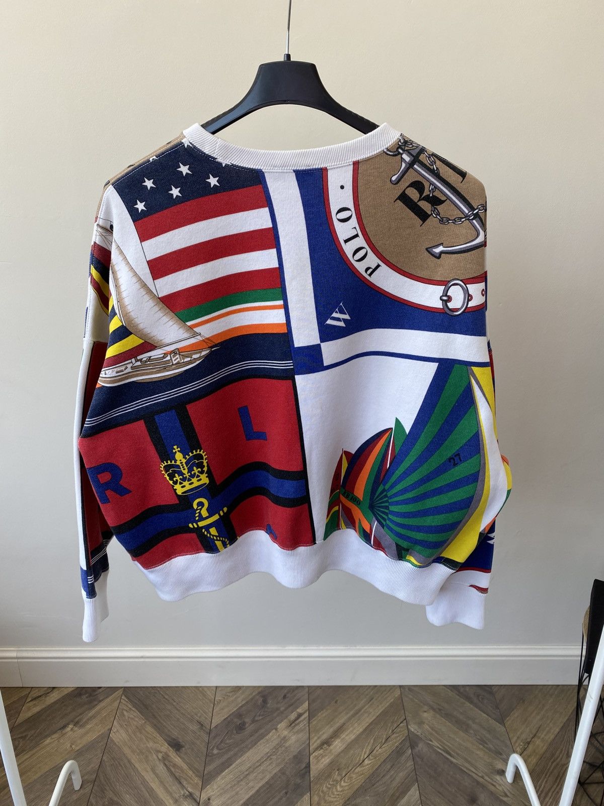 Polo Ralph Lauren Vintage Polo Ralph Lauren Multicoloured Printed Sweatshirt Size US M / EU 48-50 / 2 - 11 Thumbnail