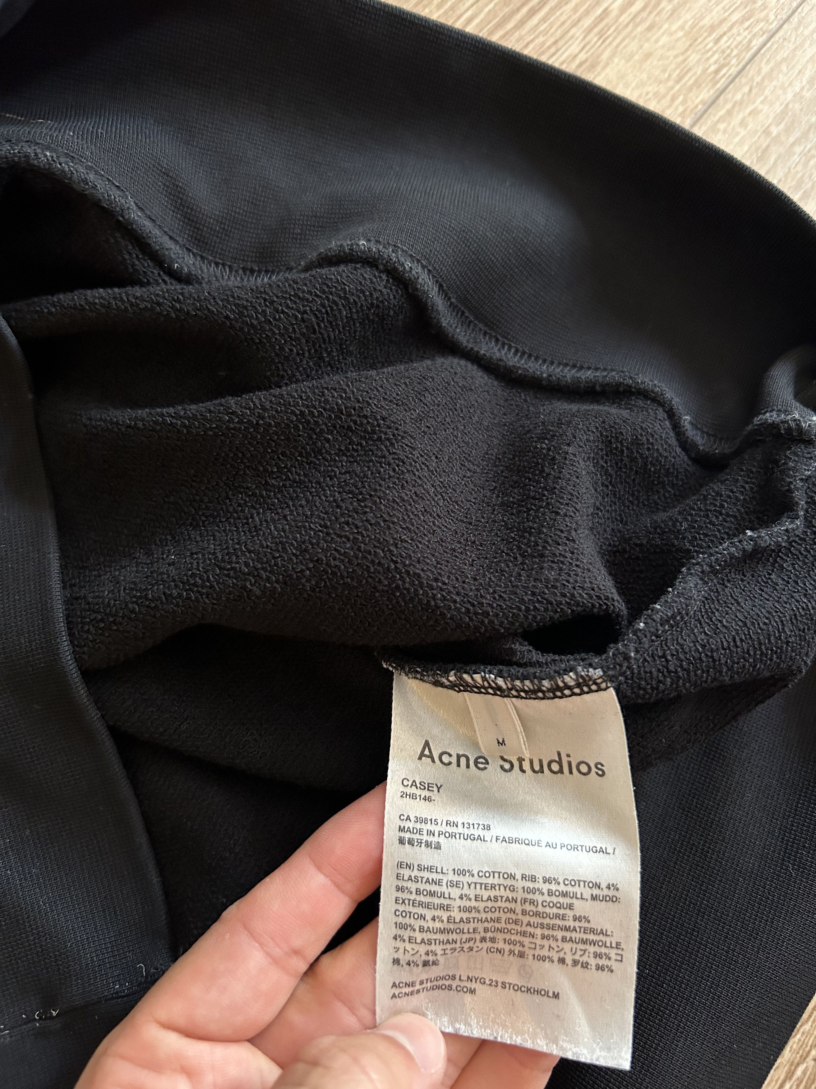 Acne Studios Black Casey Sweater Size US M / EU 48-50 / 2 - 4 Thumbnail