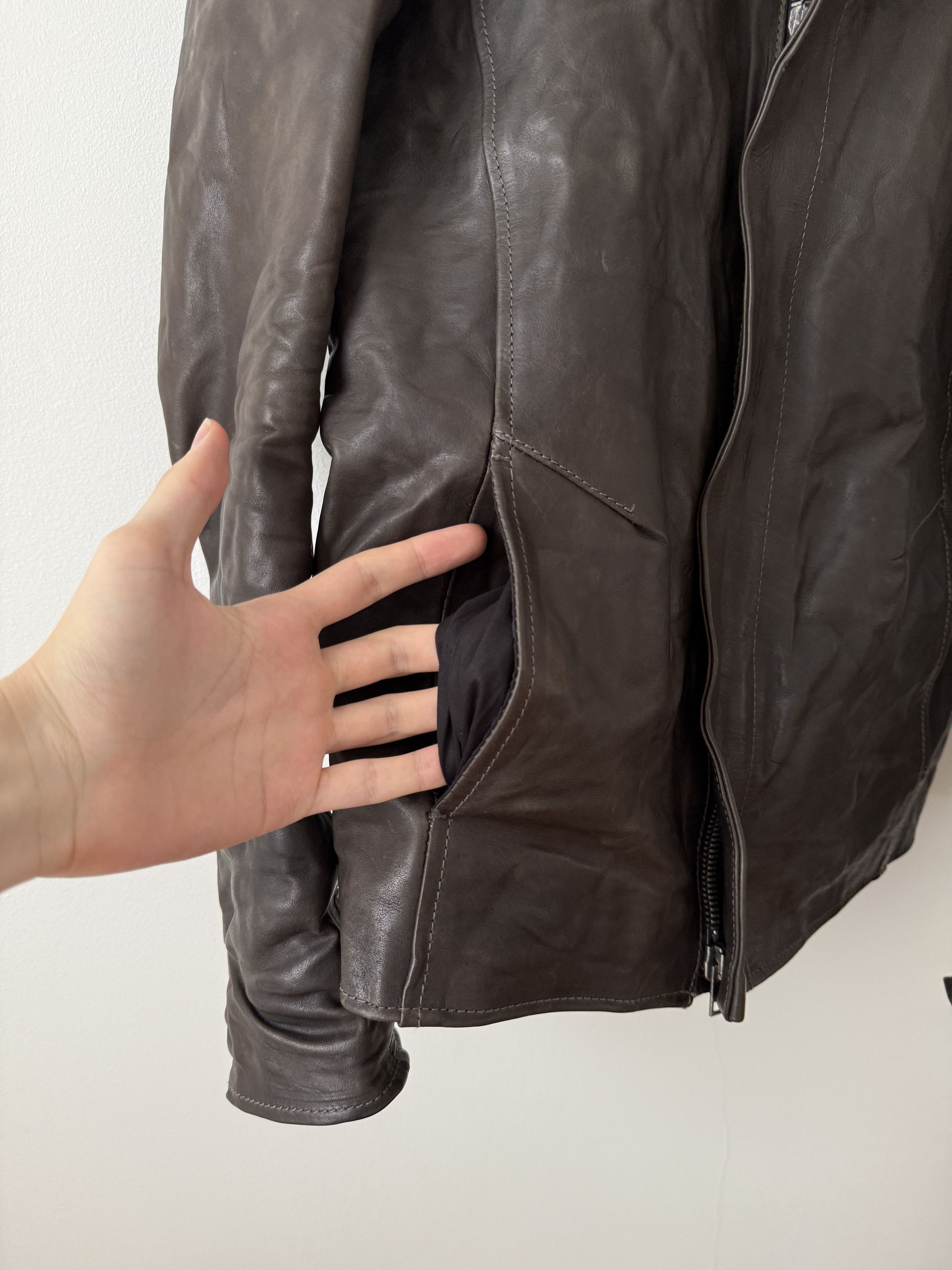 Poeme Bohemien Leather Moto Jacket Size US M / EU 48-50 / 2 - 10 Thumbnail