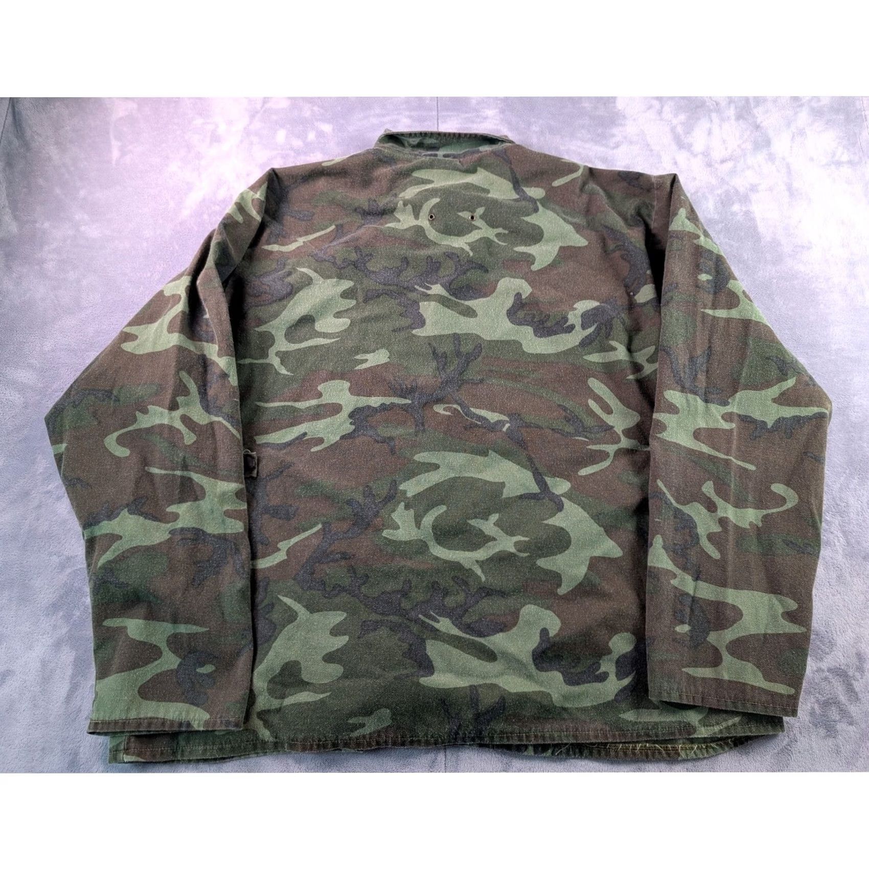 Vintage VINTAGE Ideal Products Inc Camouflage Jacket Mens XL 46-48 Woodland Snap Shirt 831S Size US XL / EU 56 / 4 - 7 Thumbnail