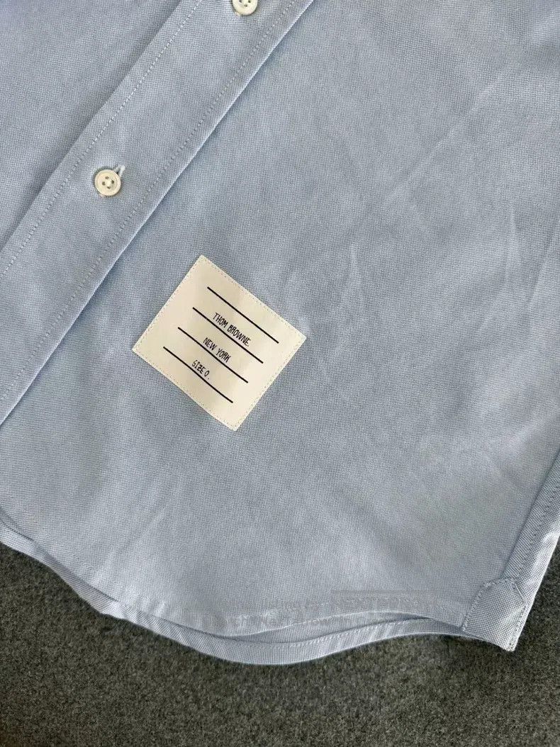 Thom Browne Thom Browne Classic Oxford Shirt Size US XS / EU 42 / 0 - 3 Thumbnail