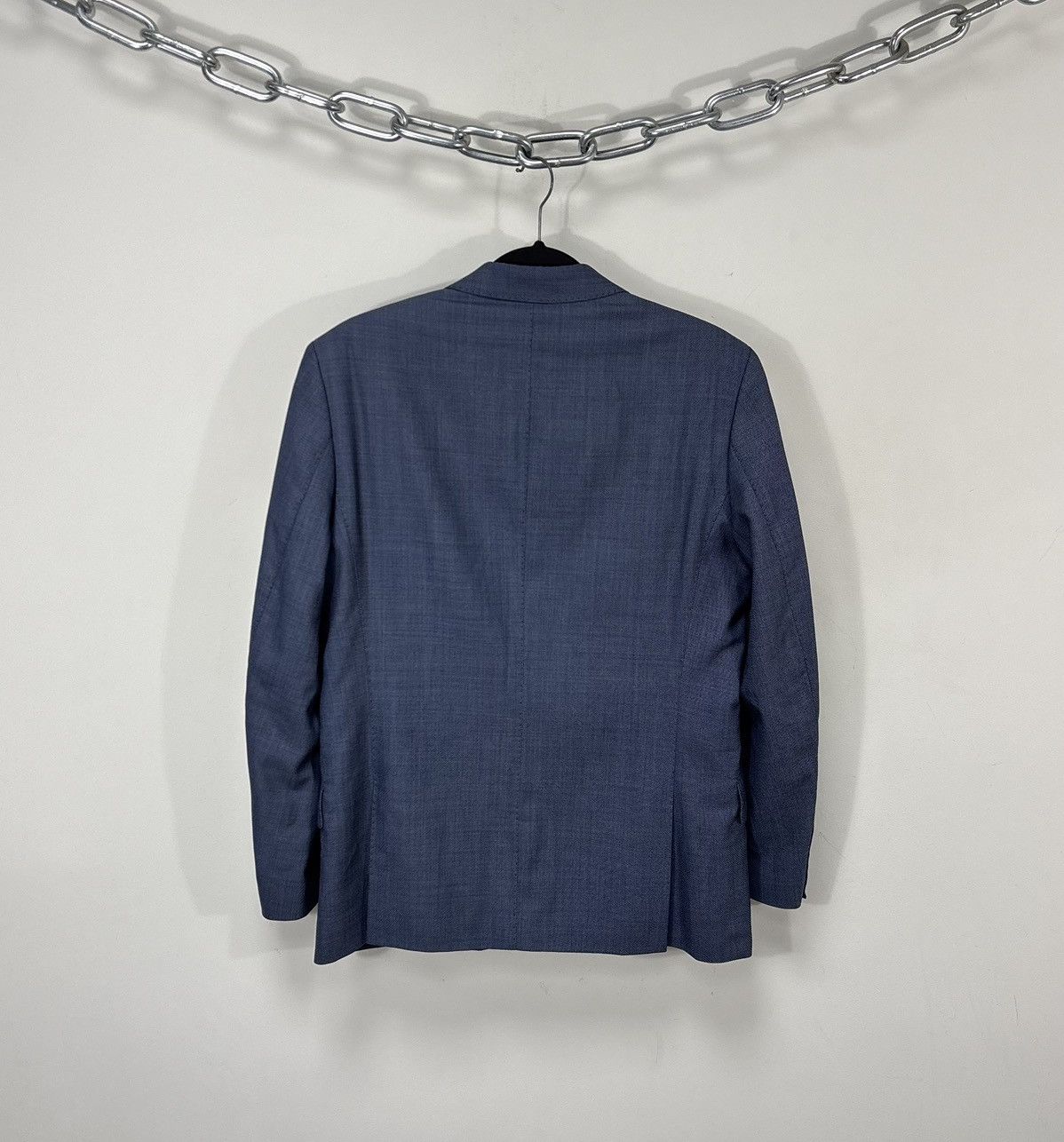 Vitale Barberis Canonico Thomas Baldwin Sartoriale Men’s VBC Super 140s Wool Suit Size 40R - 4 Thumbnail