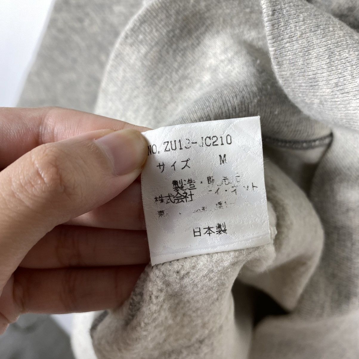 Zucca Vintage ZUCCA Small Logo Zipper Jacket Sweater Medium Size Size M / US 6-8 / IT 42-44 - 6 Thumbnail