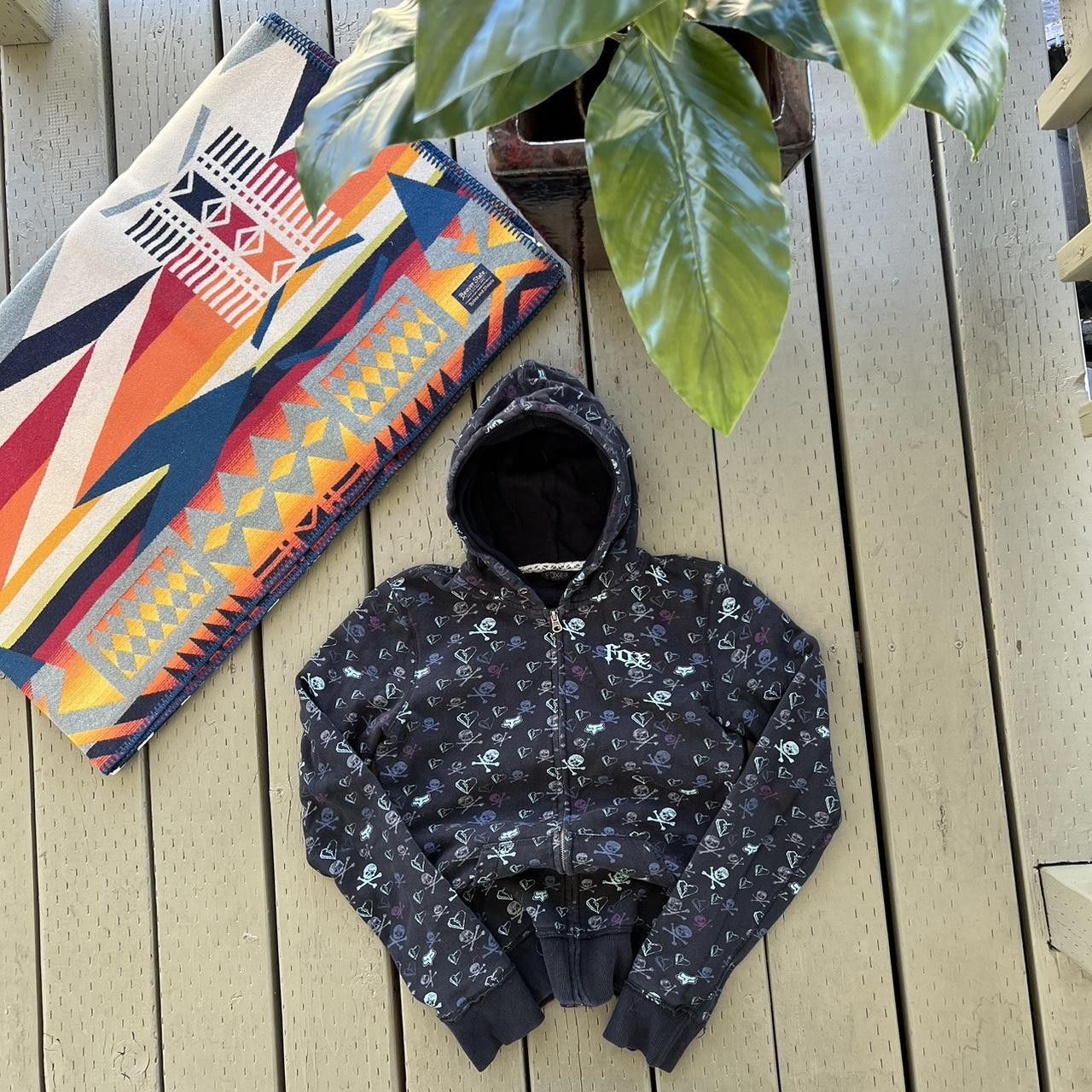 Fox Racing Y2K Fox Racing Hoodie Sweatshirt Skater Full Zip Post Grunge Size L / US 10 / IT 46 - 3 Thumbnail