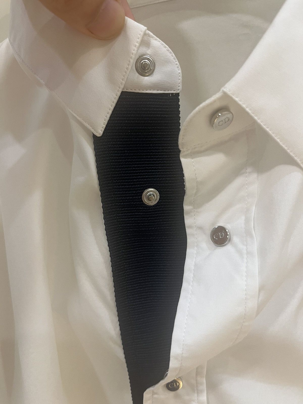 Dior cd chrome buttons shirt collar.suze41 Size US M / EU 48-50 / 2 - 16 Thumbnail